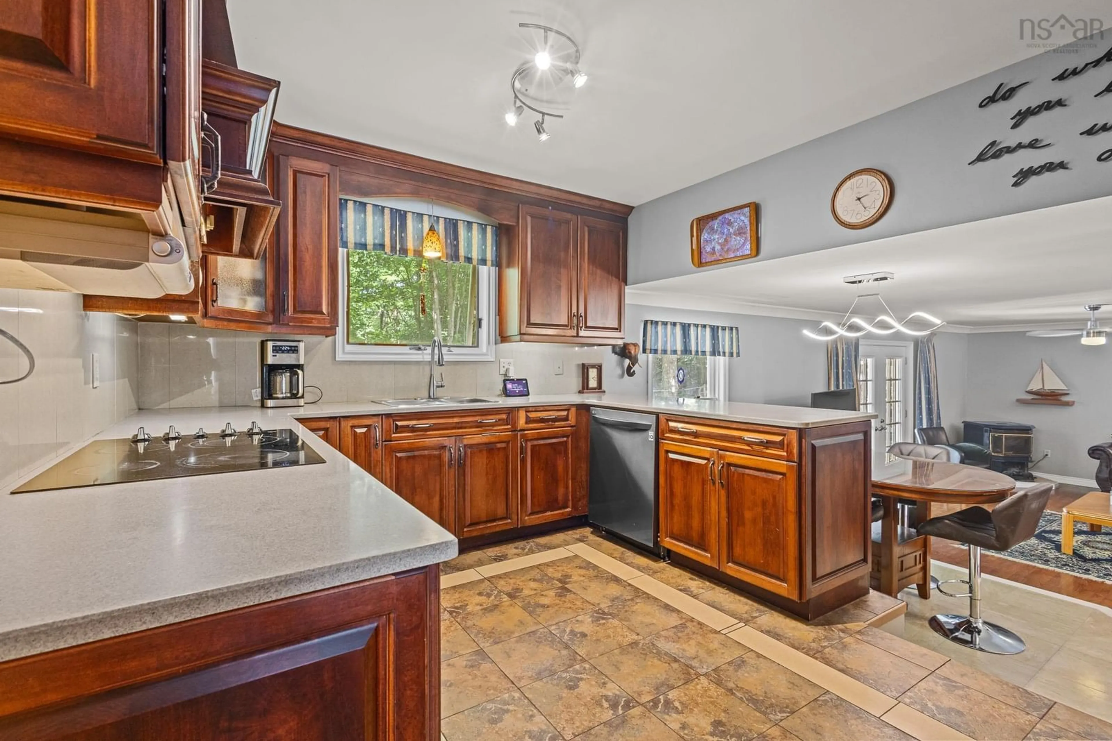 Standard kitchen, ceramic/tile floor for 15 Archibald Dr, Fall River Nova Scotia B2T 1E8