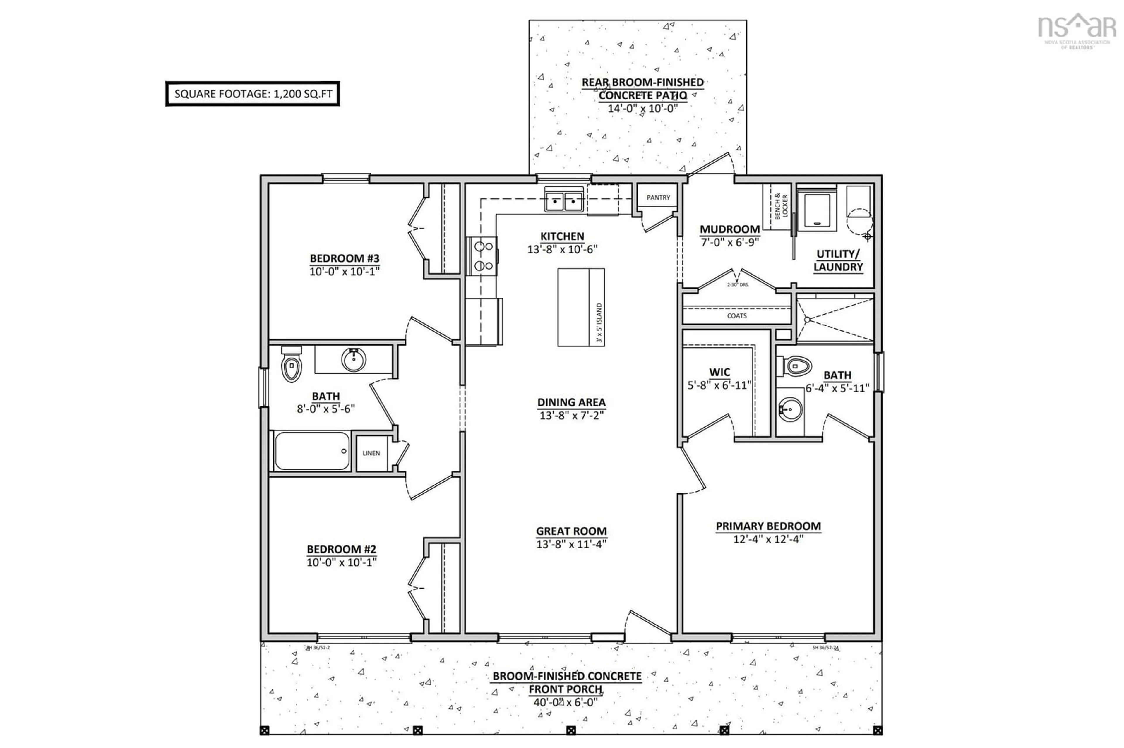 Floor plan for 39 Asquith Ave, Stewiacke Nova Scotia B0N 2J0