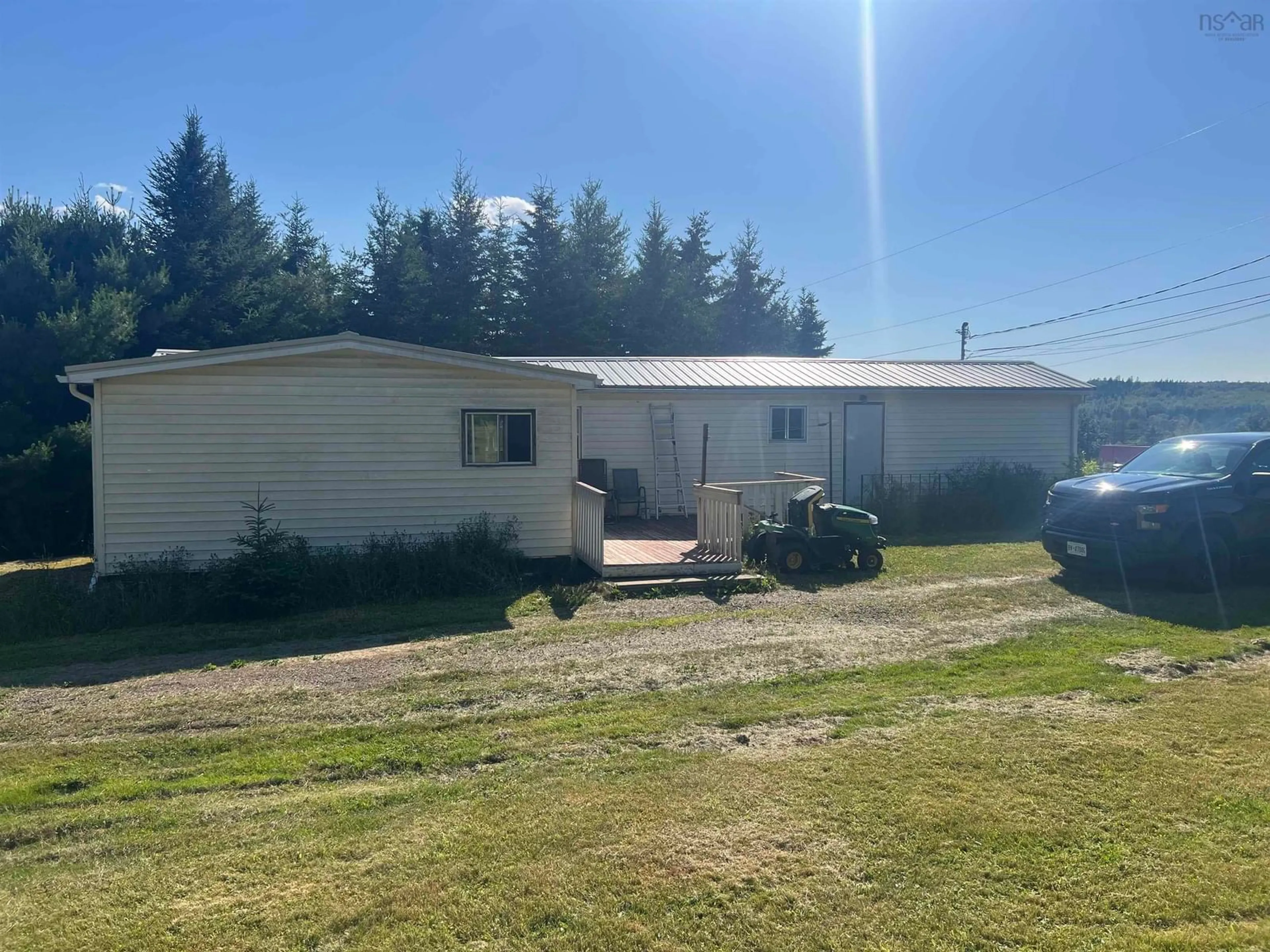 A pic from outside/outdoor area/front of a property/back of a property/a pic from drone, building for 1813 Highway 2, Hilden Nova Scotia B0N 1C0