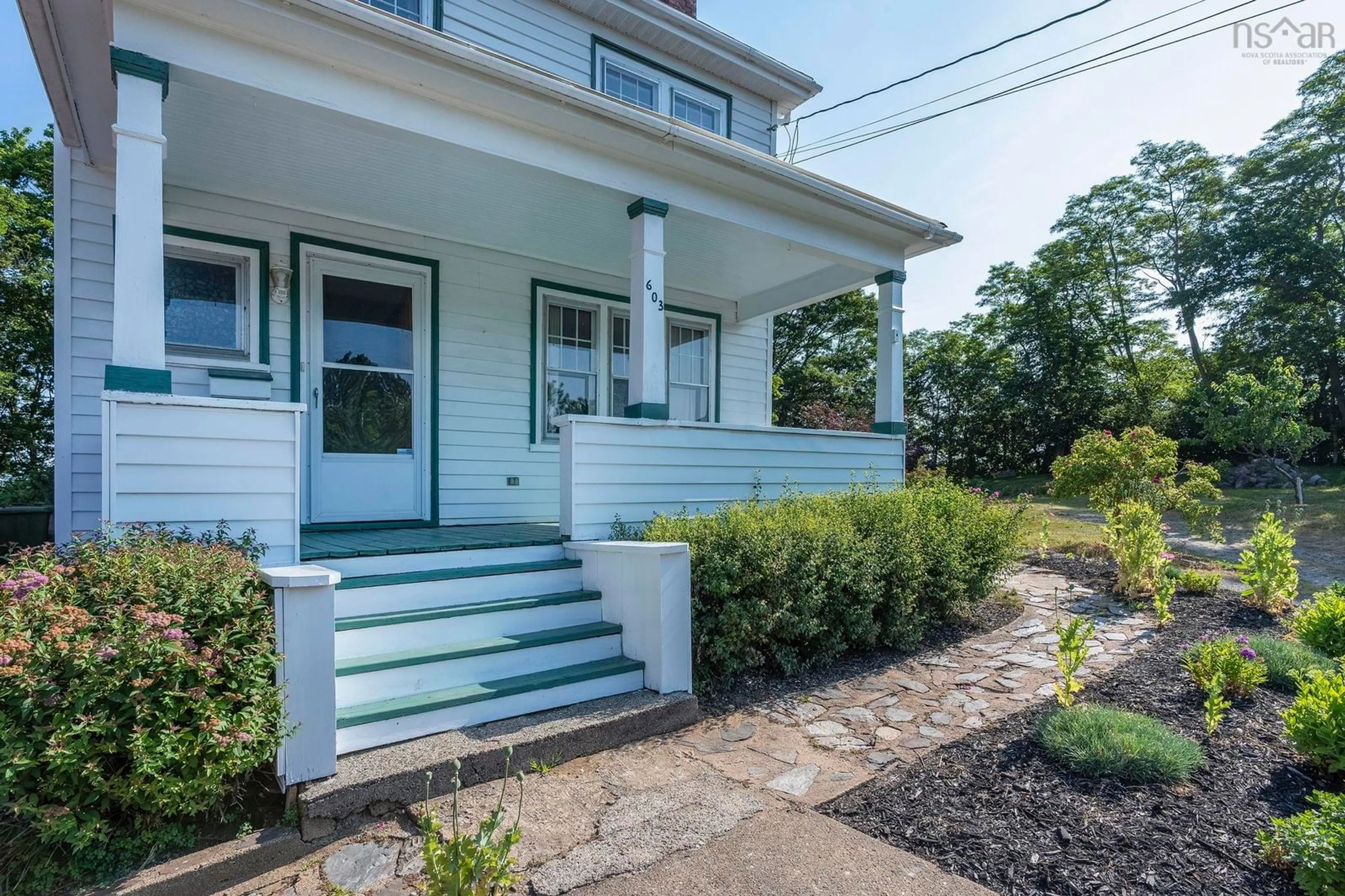 Home with vinyl exterior material, street for Sutherland Terr #603, Kentville Nova Scotia B4N 1L6