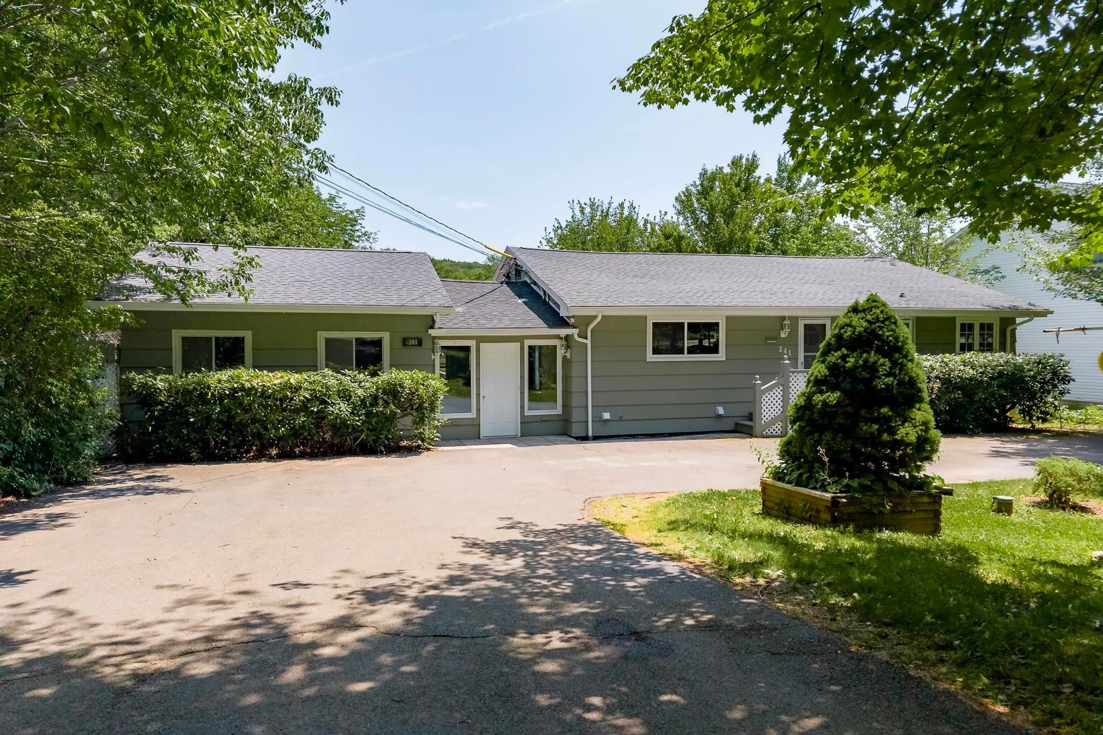 A pic from outside/outdoor area/front of a property/back of a property/a pic from drone, street for 241 & 239 Lockview Rd, Fall River Nova Scotia B2T 1J1