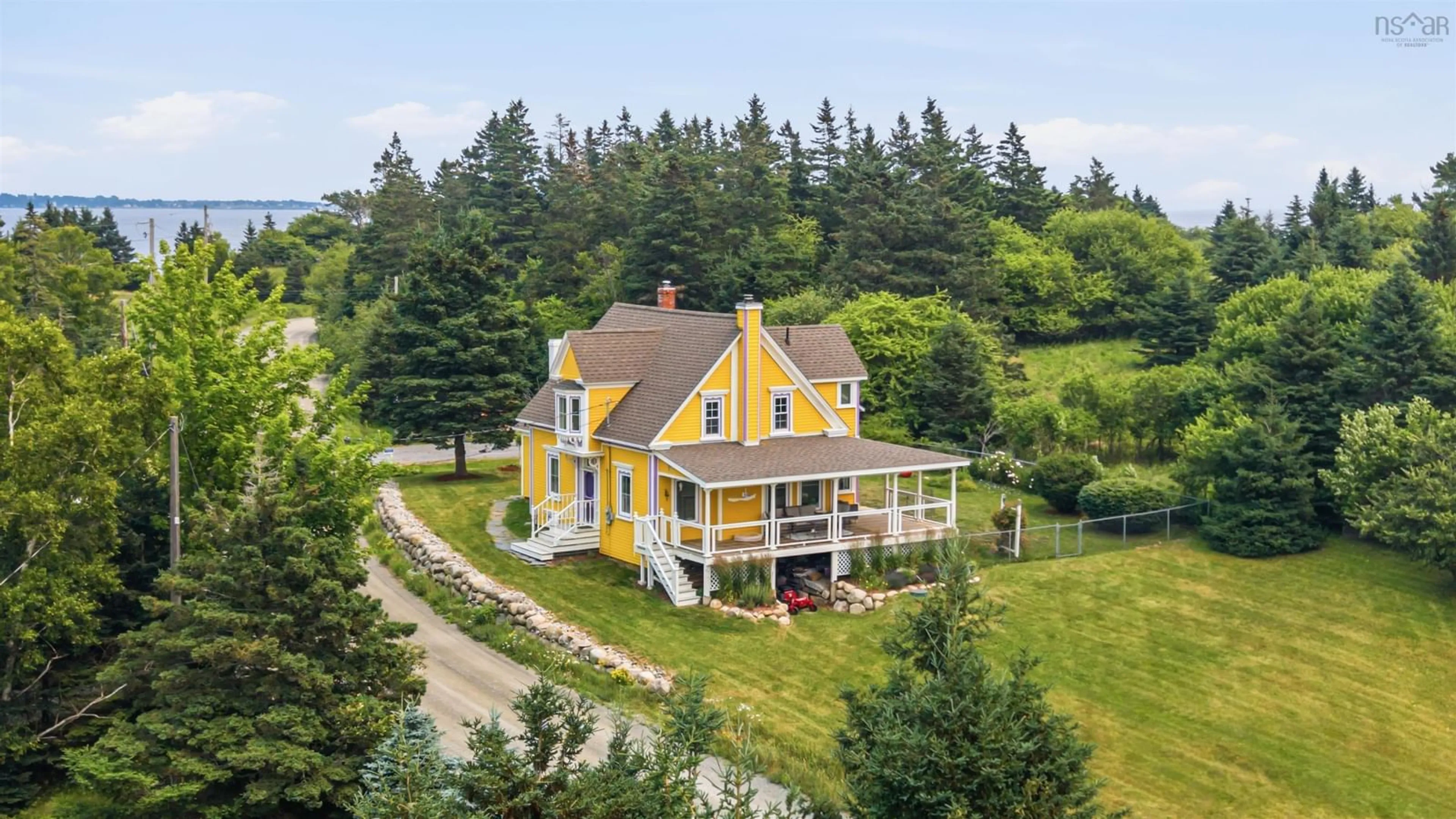 A pic from outside/outdoor area/front of a property/back of a property/a pic from drone, unknown for 1127 Feltzen South Rd, Feltzen South Nova Scotia B0J 2X0