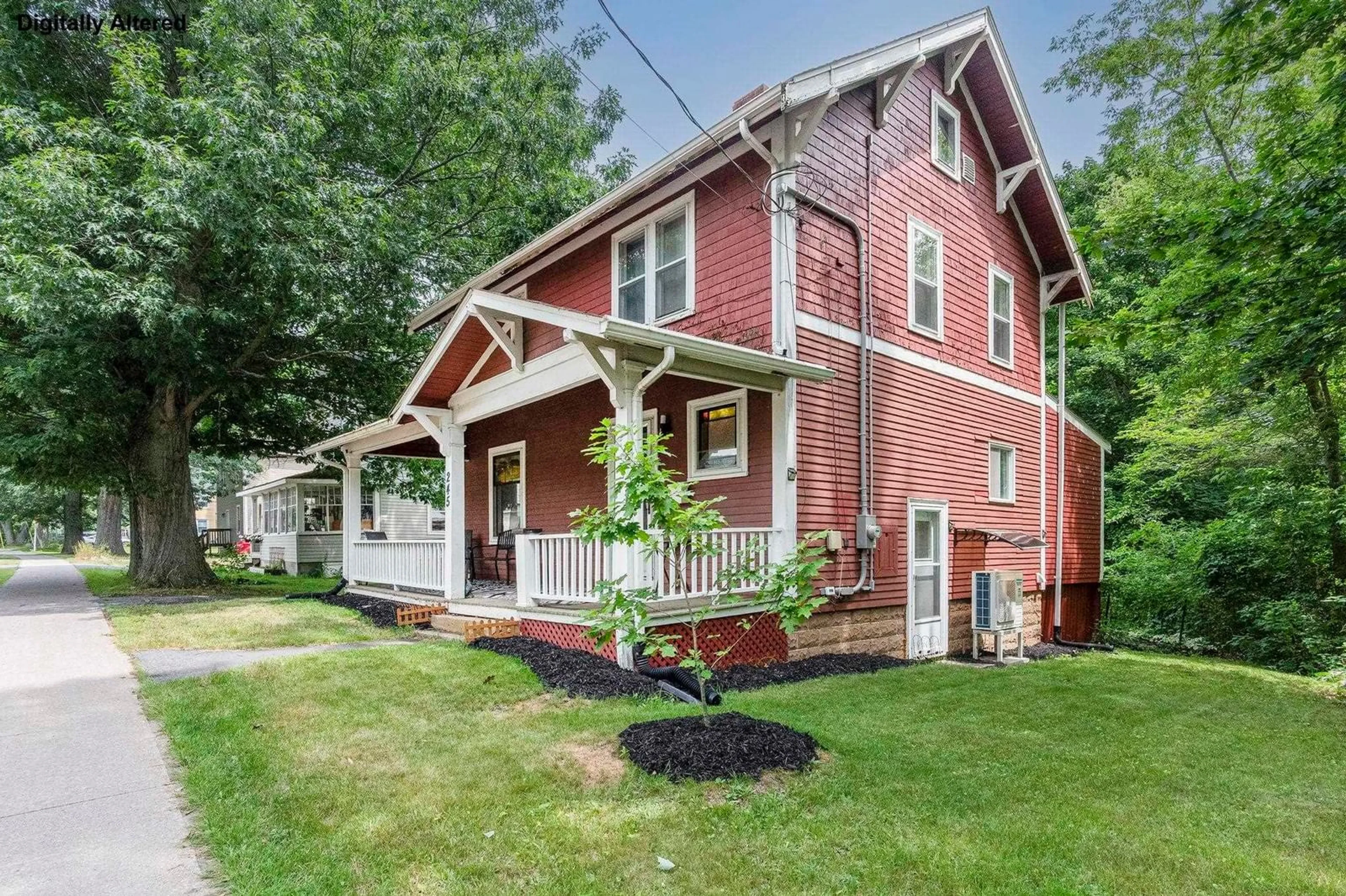 Home with brick exterior material, street for 245 Bridge St, Kentville Nova Scotia B4N 2E9