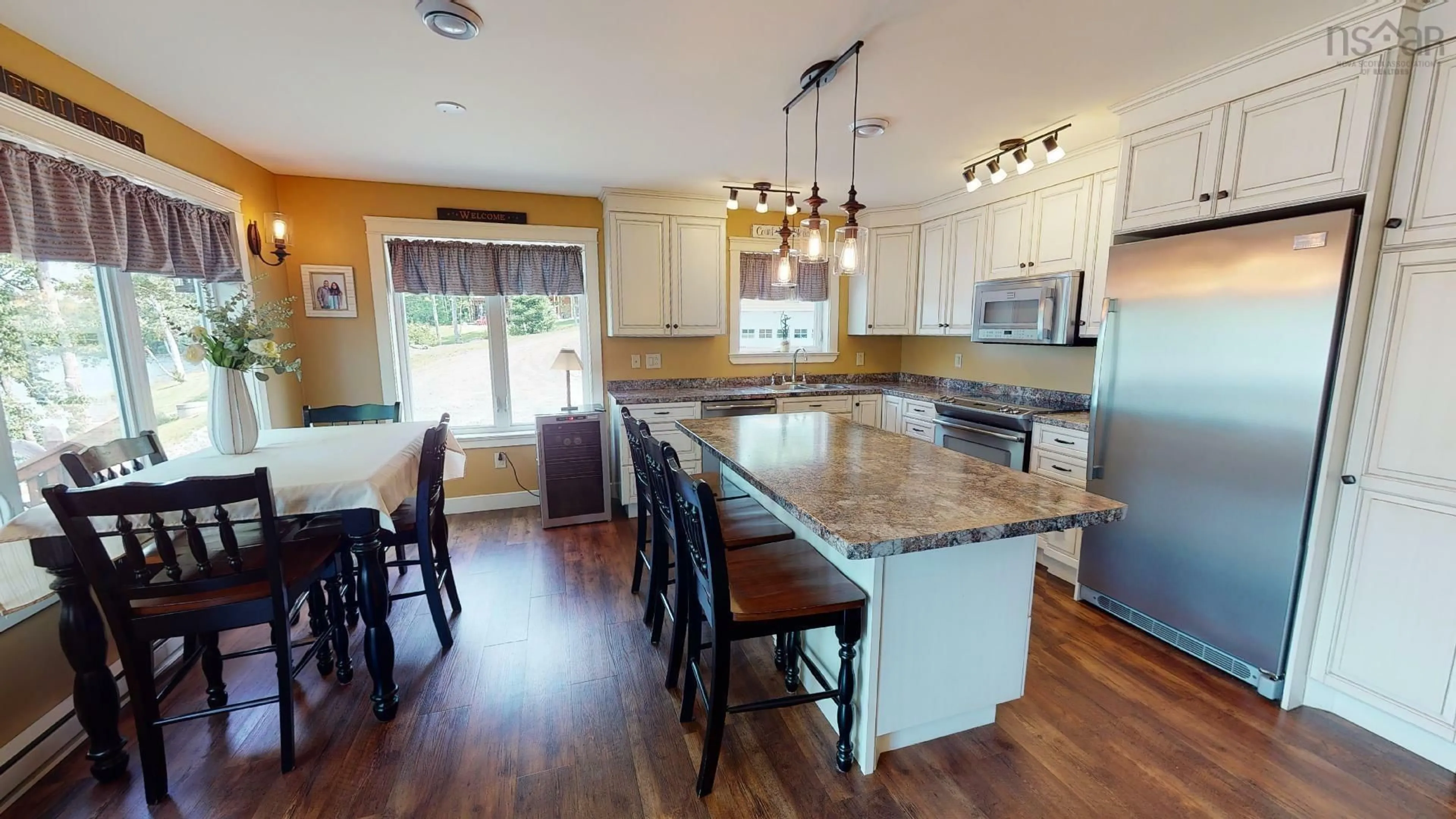 Open concept kitchen, unknown for 38 Sunset Lane, Goshen Nova Scotia B0H 1M0