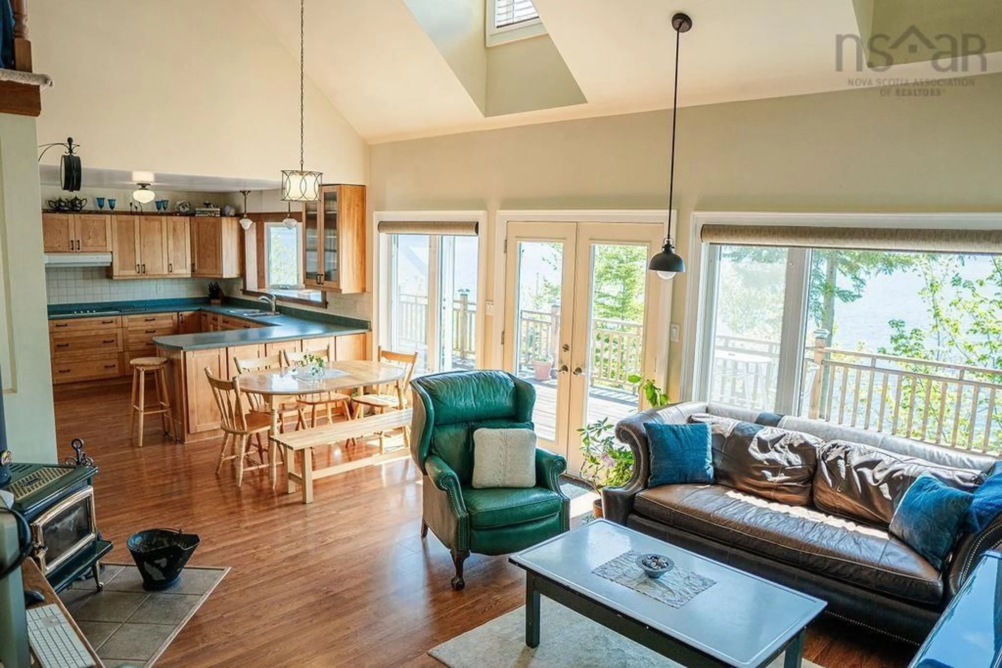 Open concept kitchen, unknown for 5067 Kempt Head Rd, Southside Boularderie Nova Scotia B1Y 2P3