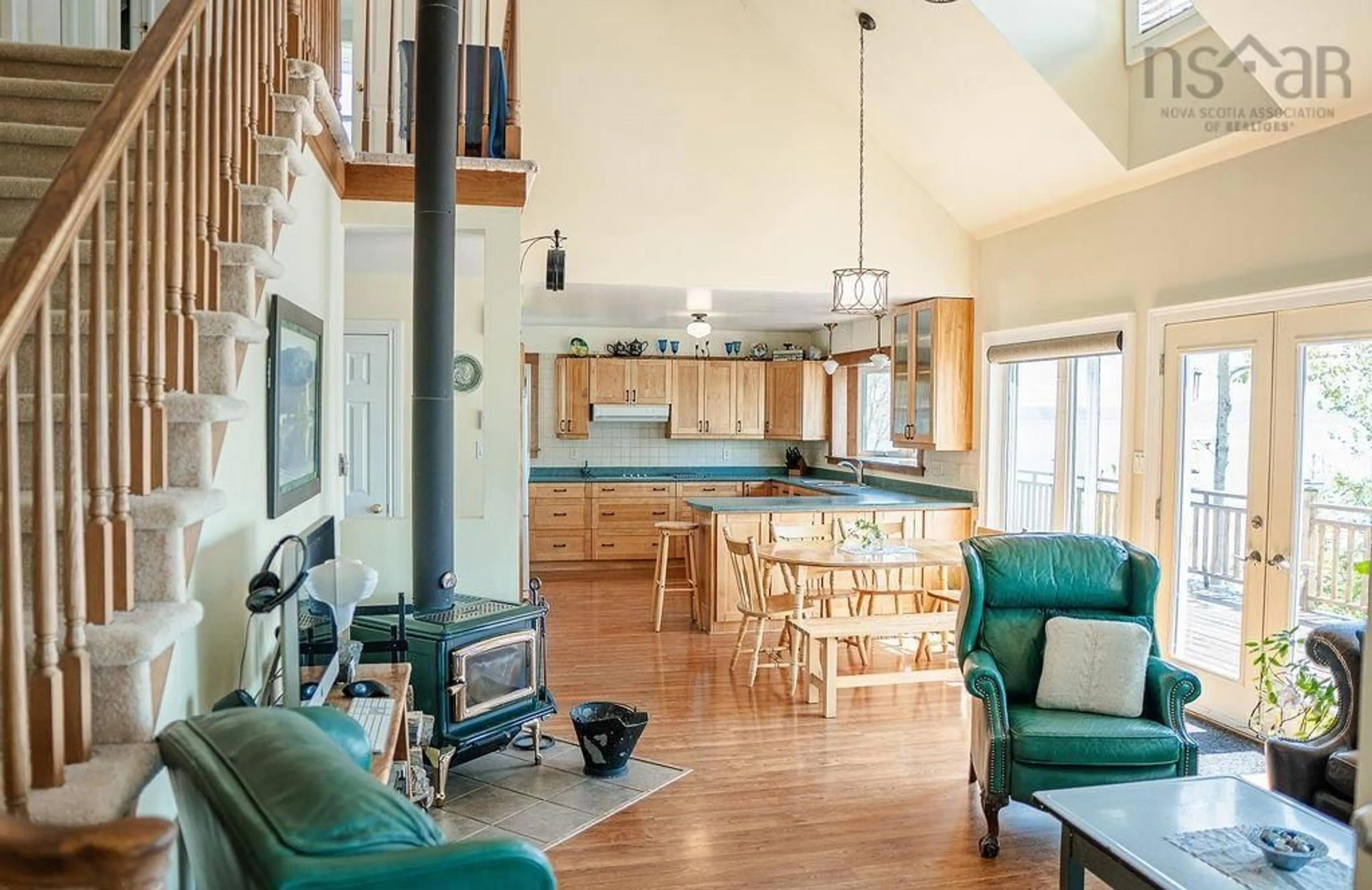 Open concept kitchen, unknown for 5067 Kempt Head Rd, Southside Boularderie Nova Scotia B1Y 2P3