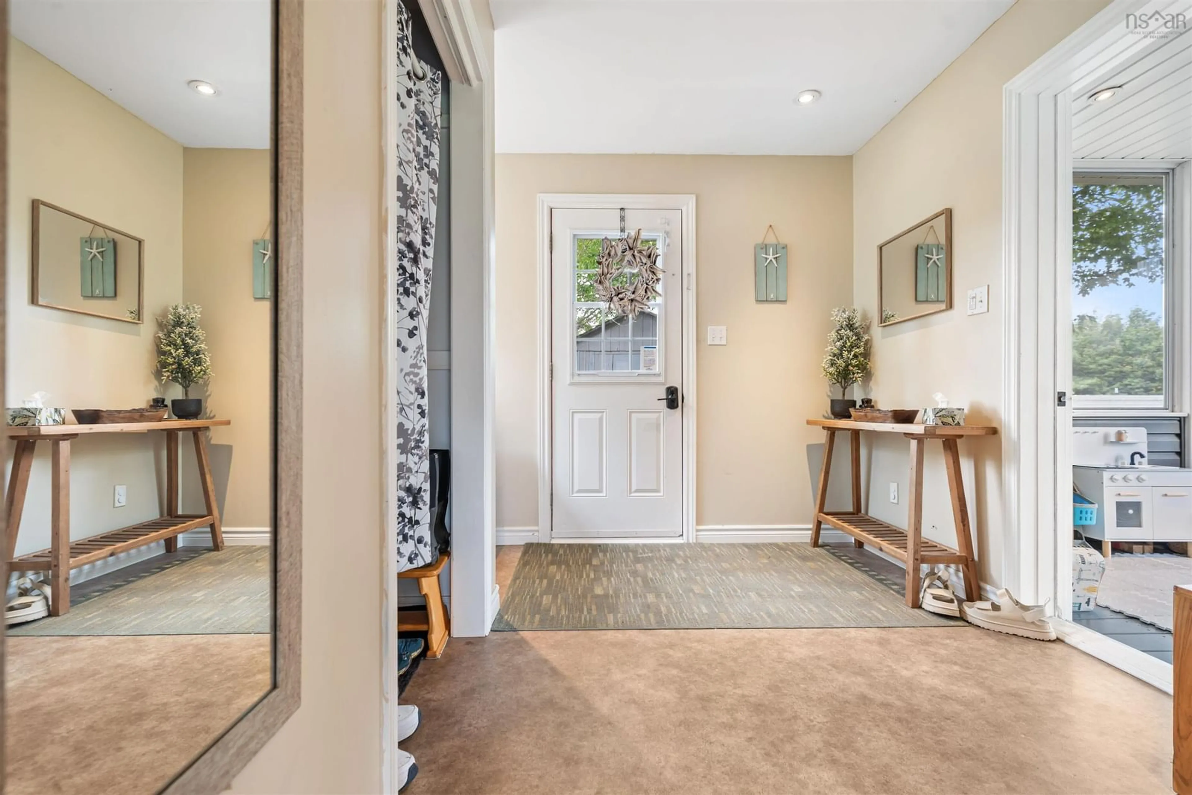 Indoor entryway for 4253 East River West Side Rd, Bridgeville Nova Scotia B0K 1B0