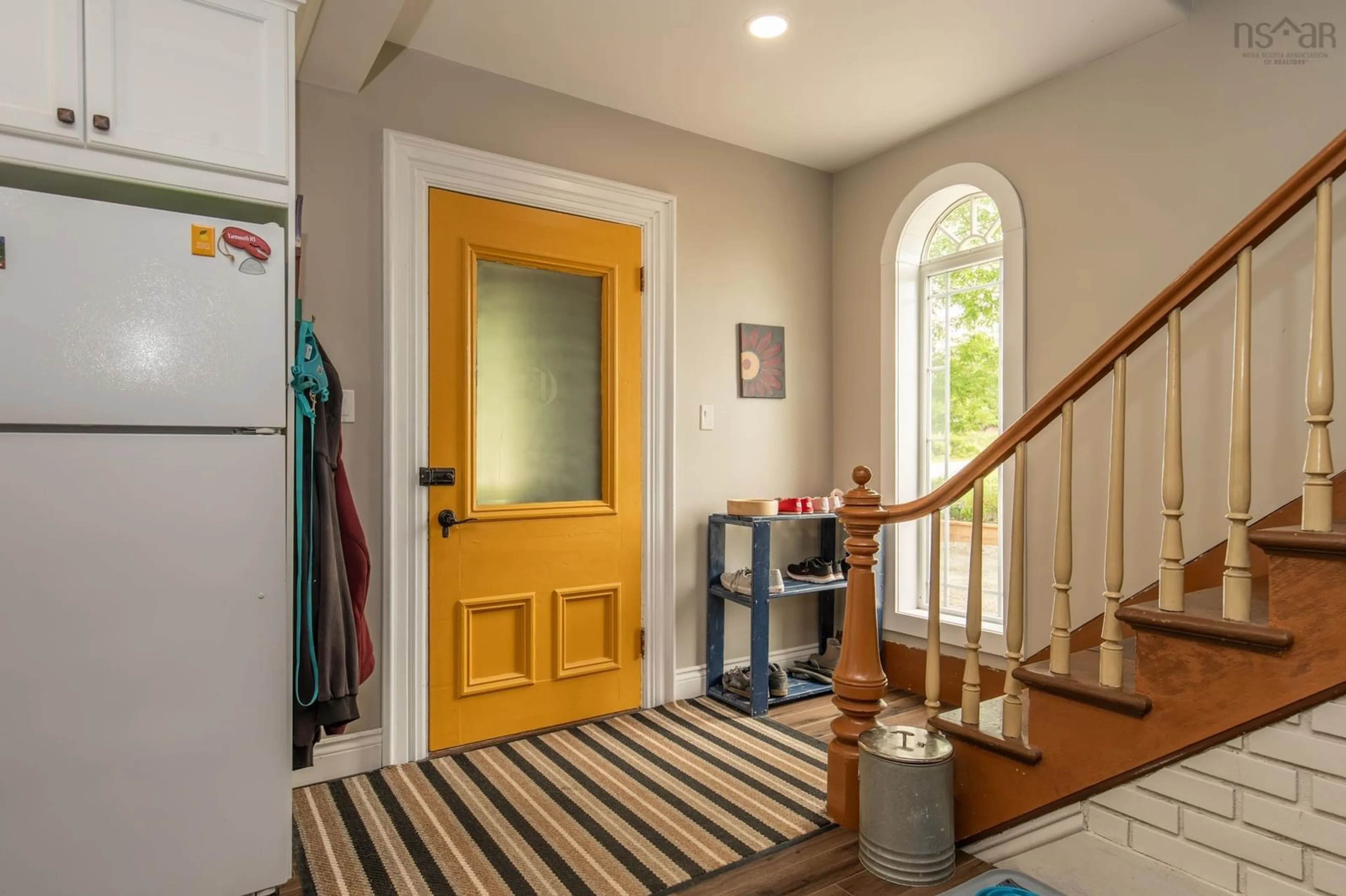 Indoor entryway for 223-225 Forest St, Yarmouth Nova Scotia B5A 5H4