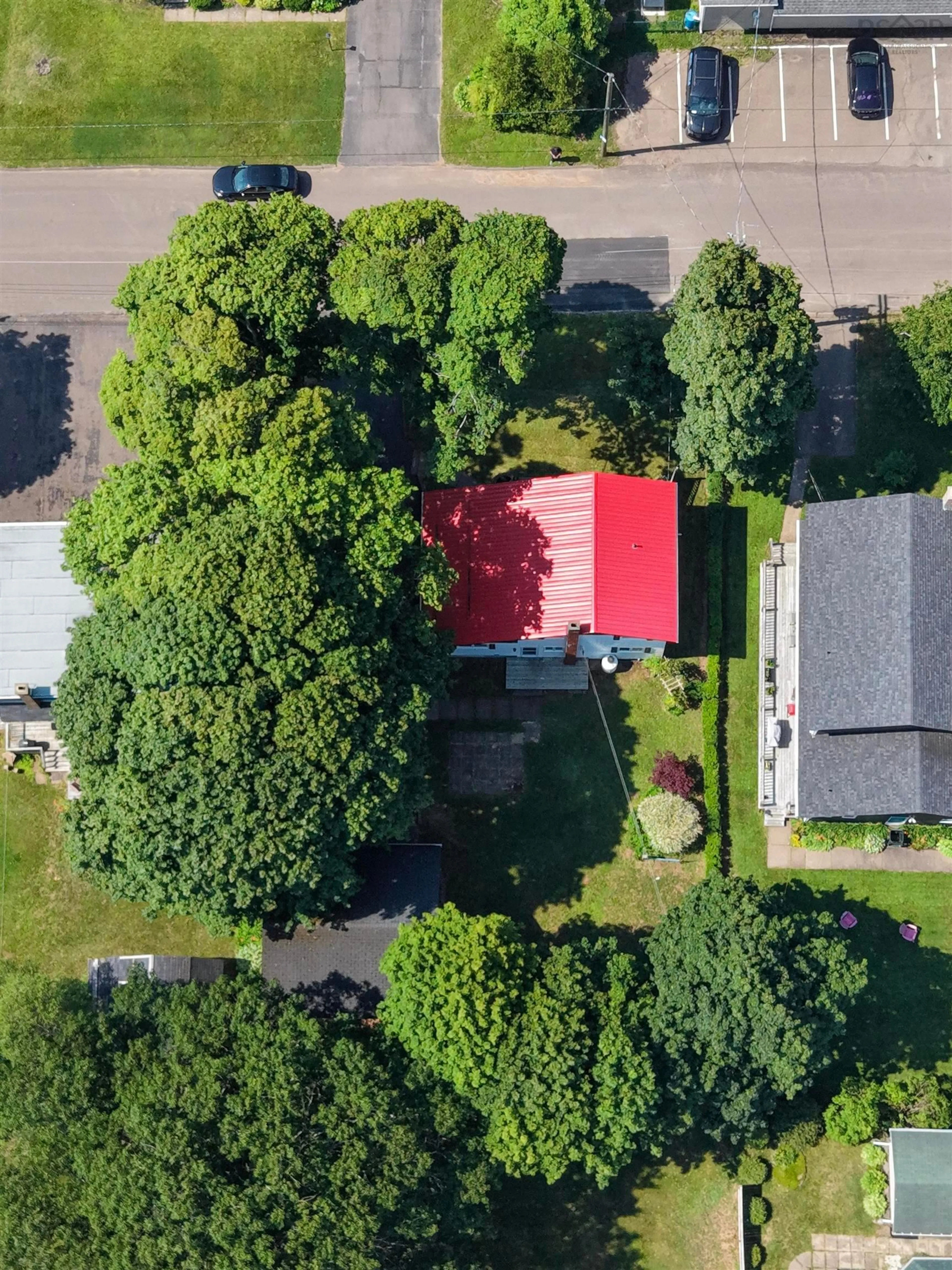 A pic from outside/outdoor area/front of a property/back of a property/a pic from drone, street for 8 Allison Ave, Amherst Nova Scotia B4H 3V4