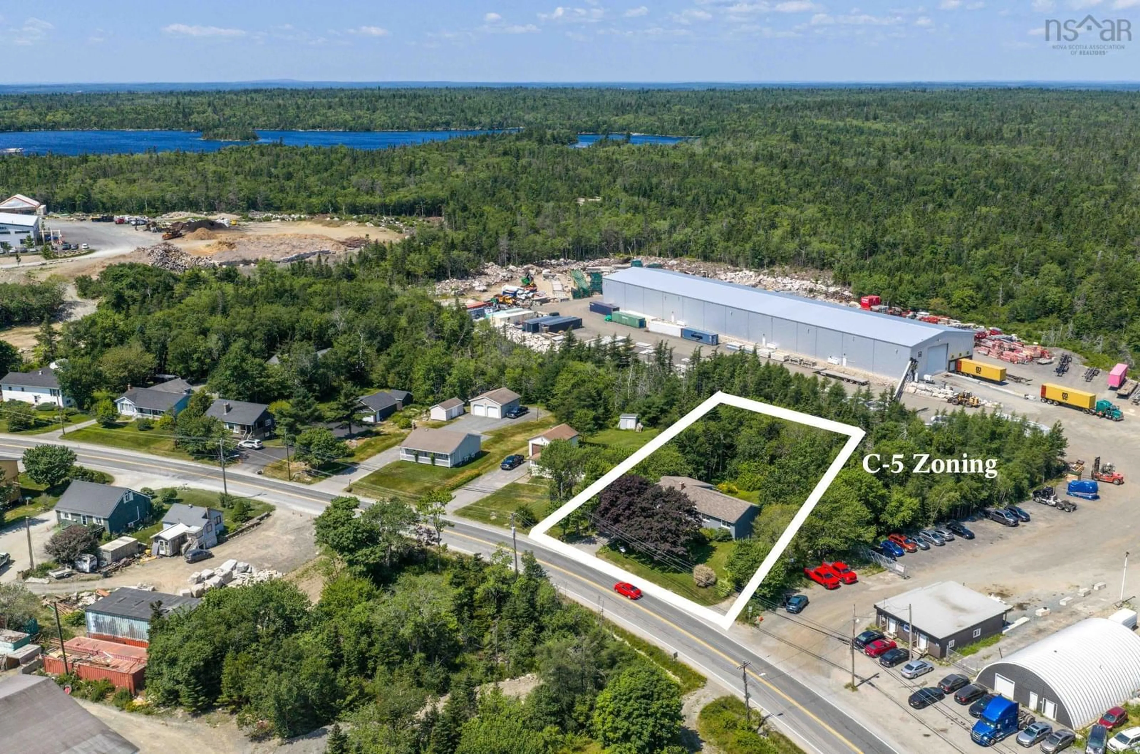 A pic from outside/outdoor area/front of a property/back of a property/a pic from drone, unknown for 679 Old Sambro Rd, Harrietsfield Nova Scotia B3V 1A2