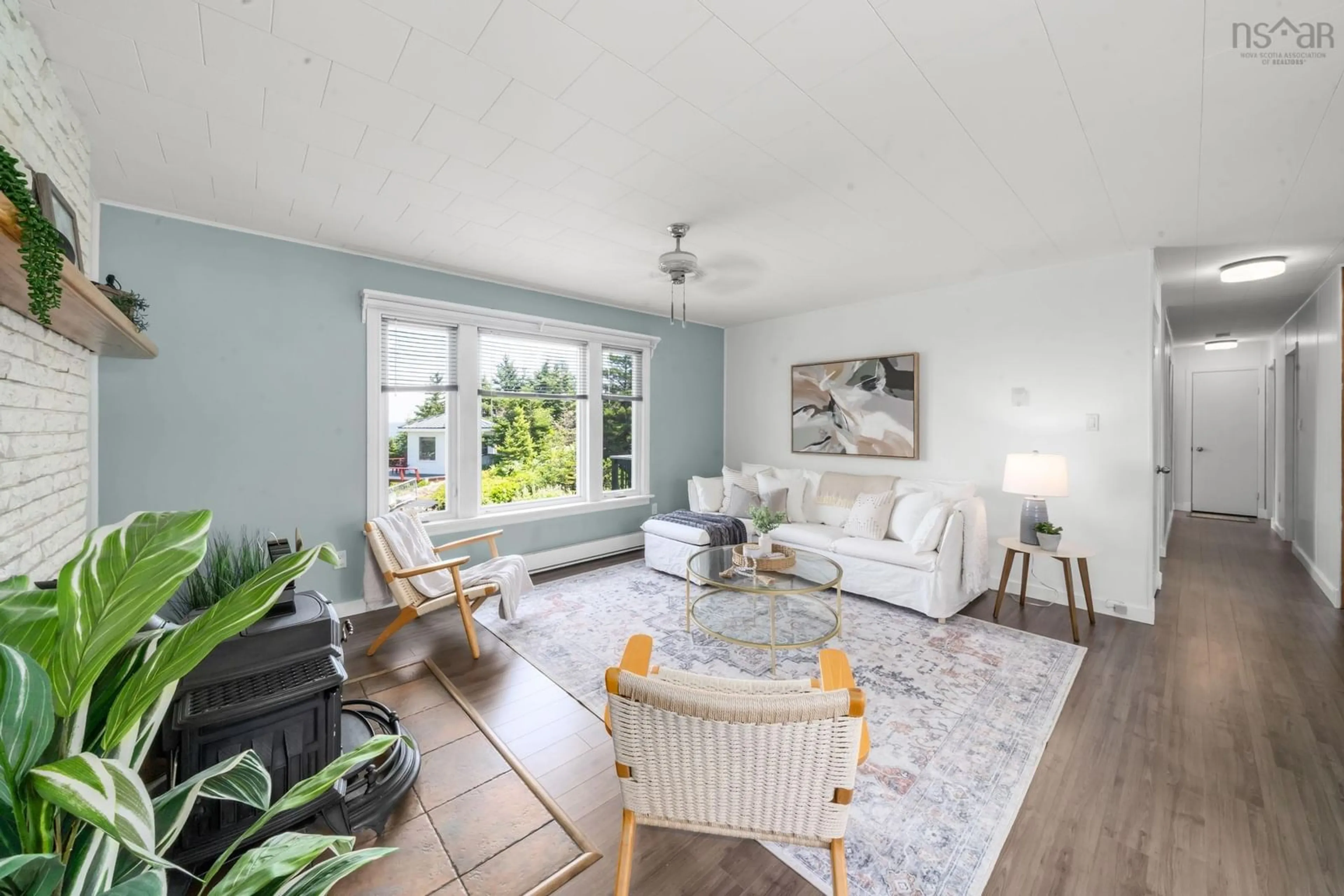 Living room with furniture, unknown for 33 Costa Lane, Portuguese Cove Nova Scotia B3V 1J9
