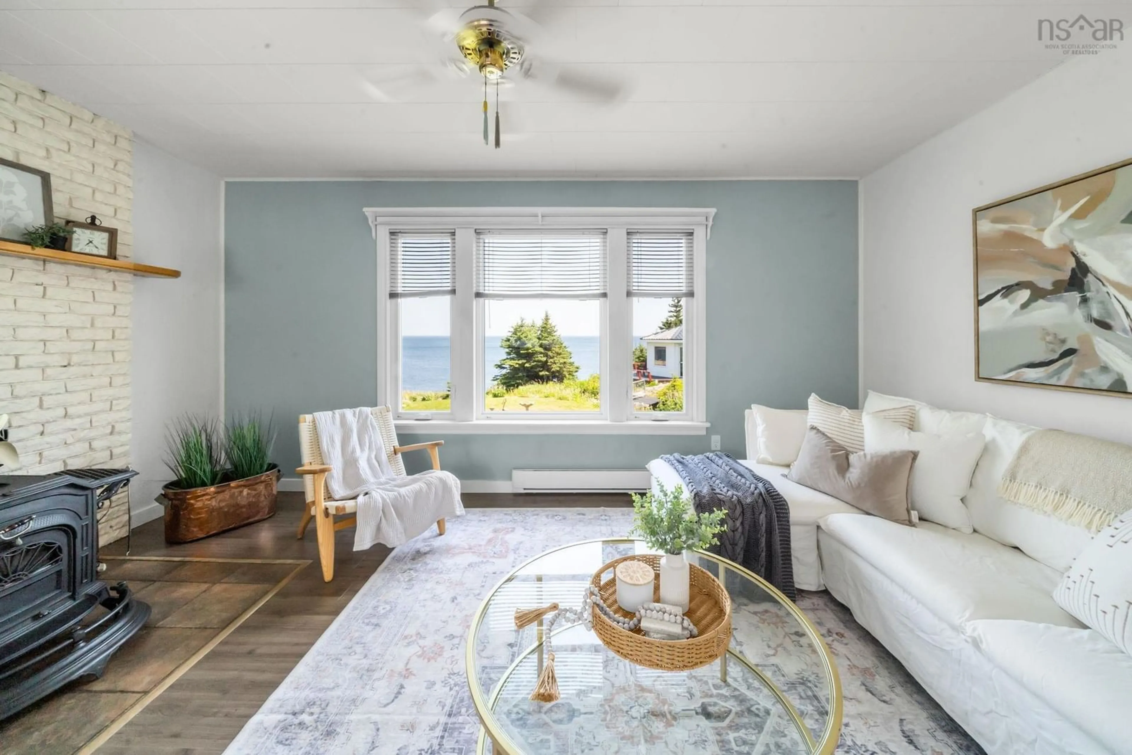 Living room with furniture, unknown for 33 Costa Lane, Portuguese Cove Nova Scotia B3V 1J9