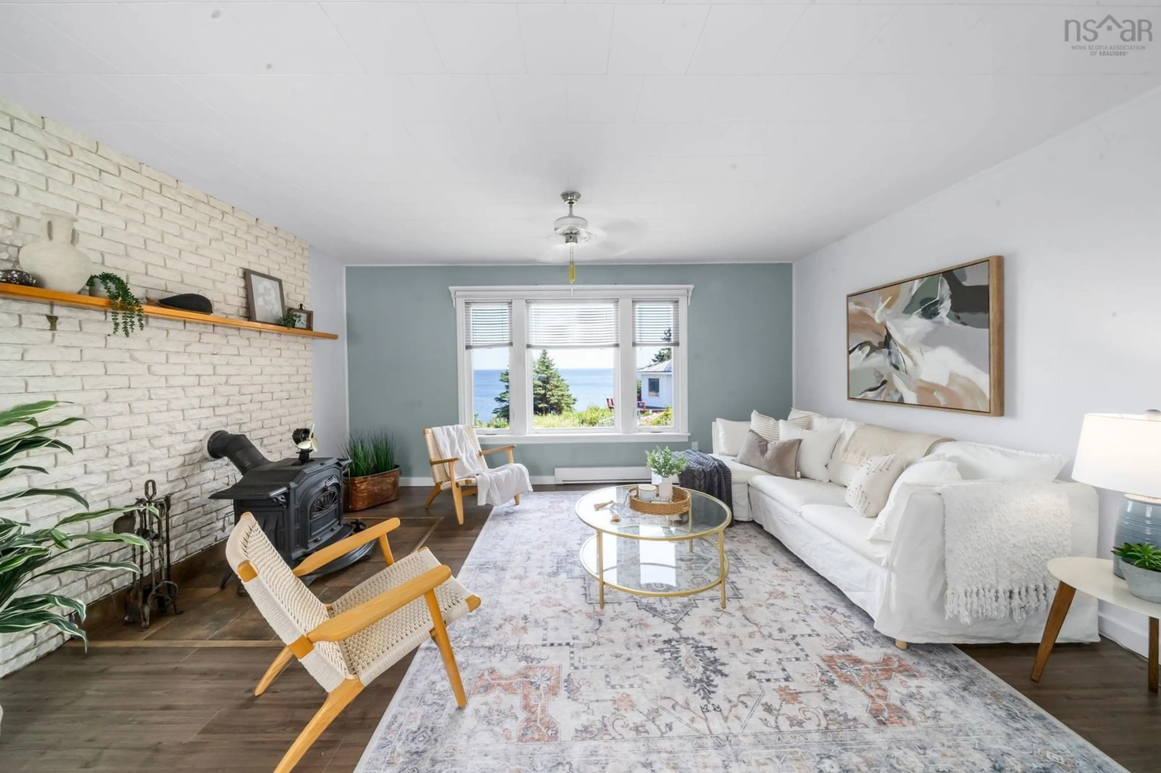 Living room with furniture, unknown for 33 Costa Lane, Portuguese Cove Nova Scotia B3V 1J9