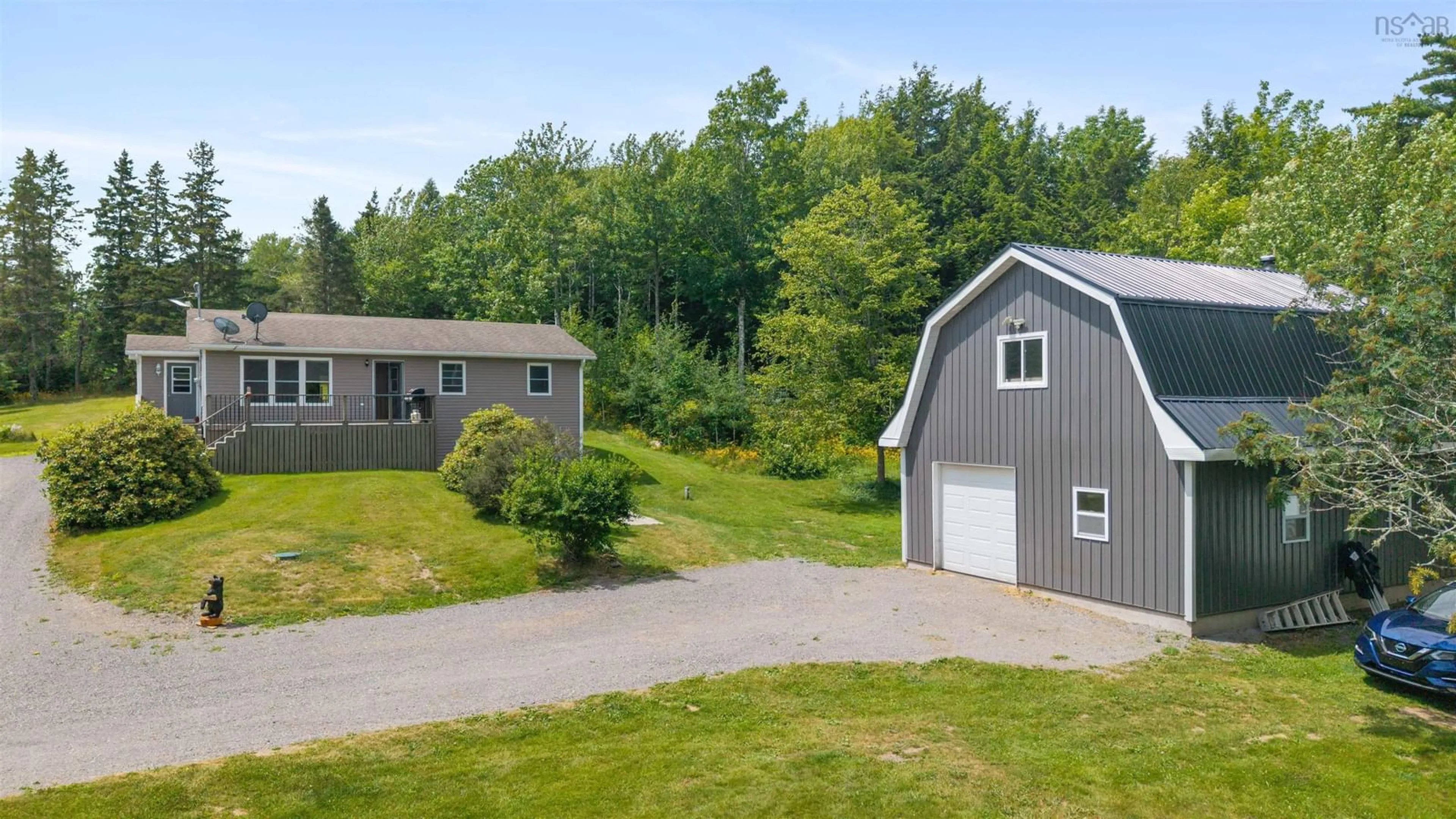A pic from outside/outdoor area/front of a property/back of a property/a pic from drone, street for 1781 Montreal Rd, Rocklin Nova Scotia B0K 2A0