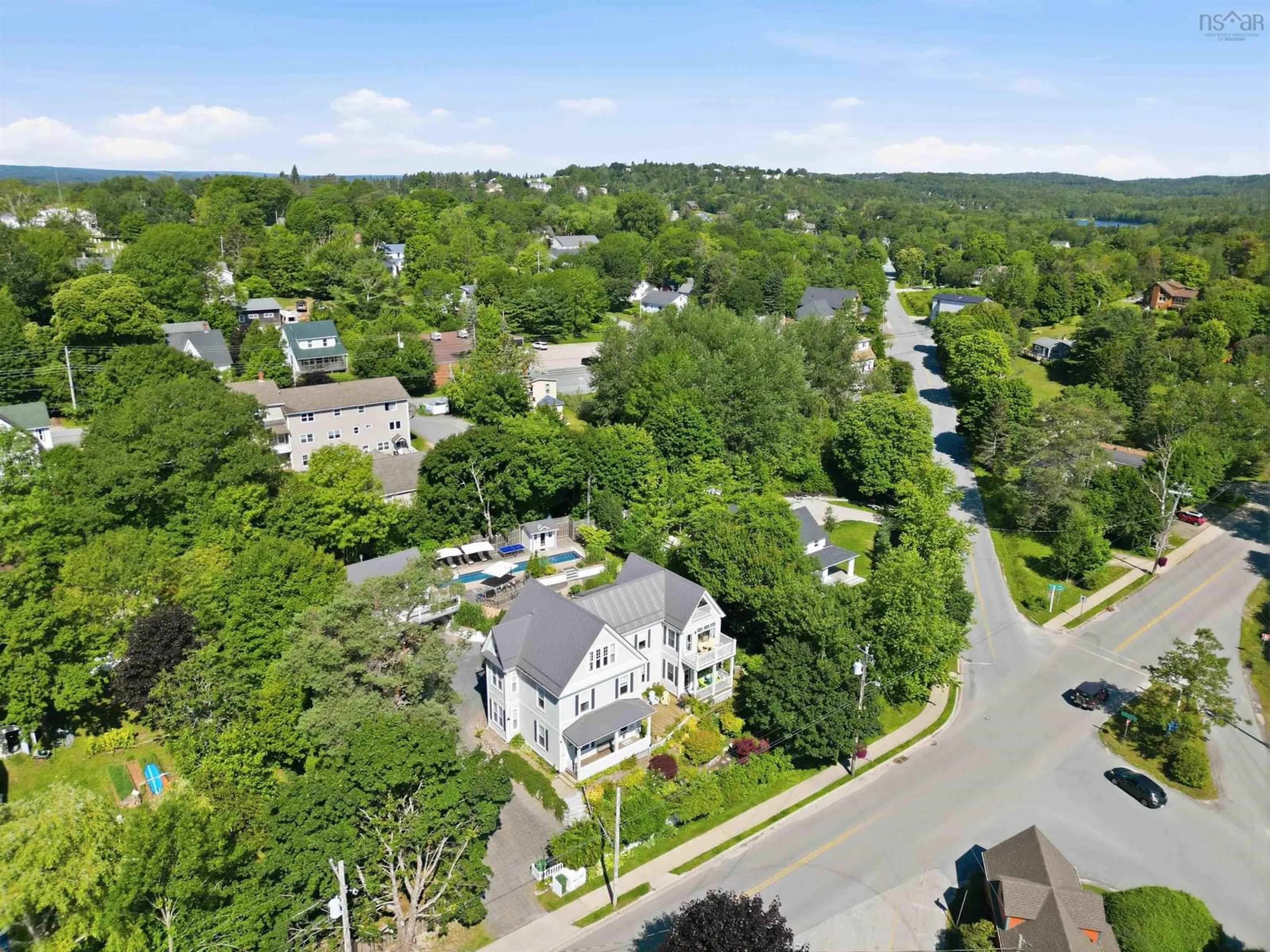 A pic from outside/outdoor area/front of a property/back of a property/a pic from drone, street for 121 & 123 Duke St, Chester Nova Scotia B0J 1J0