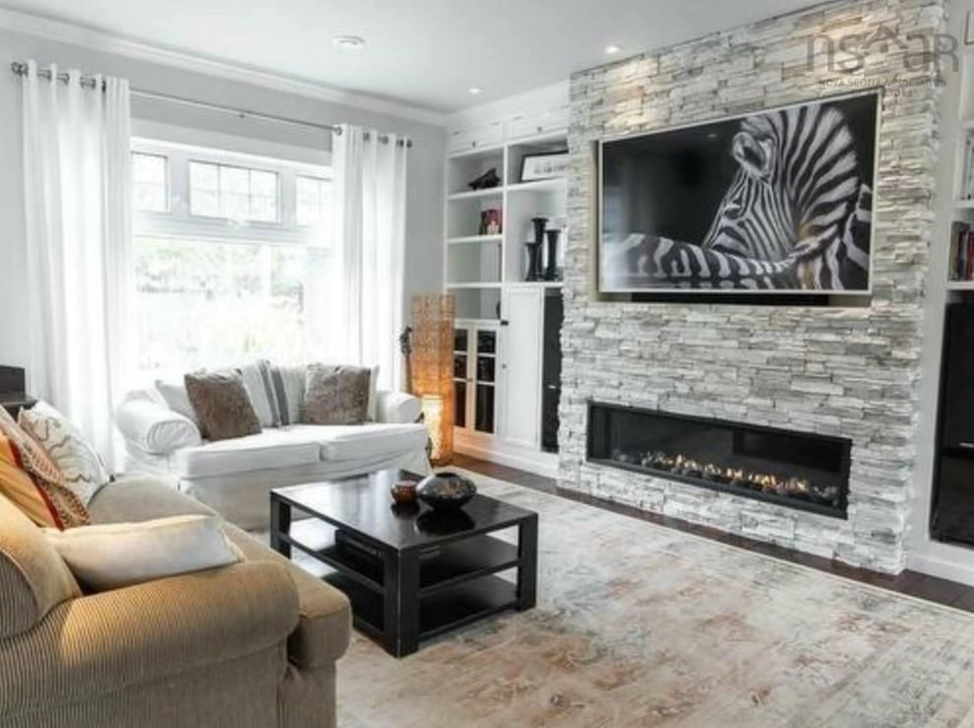 Living room with furniture, unknown for 121 & 123 Duke St, Chester Nova Scotia B0J 1J0
