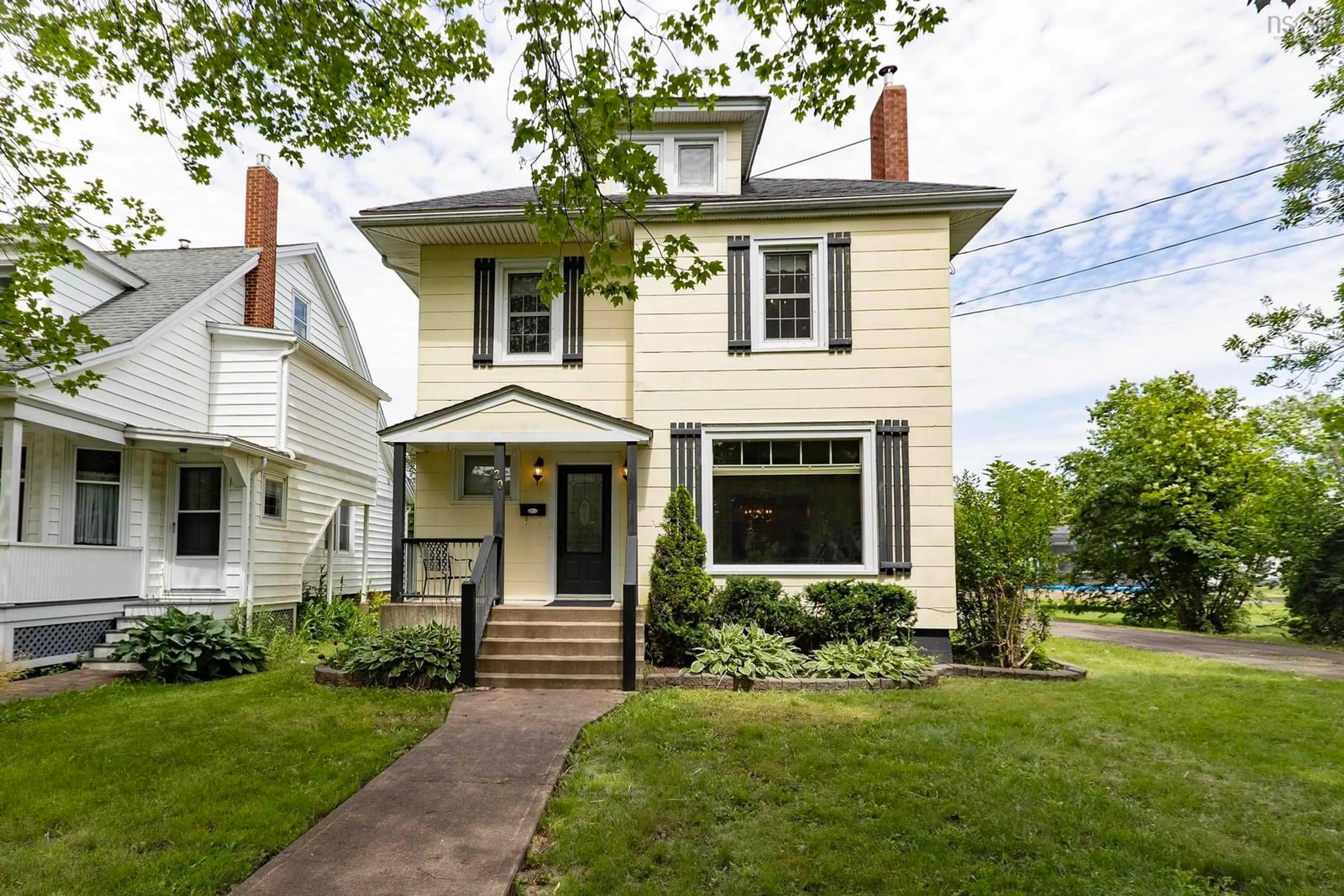 Home with brick exterior material, street for 20 Regent St, Amherst Nova Scotia B4H 2S7