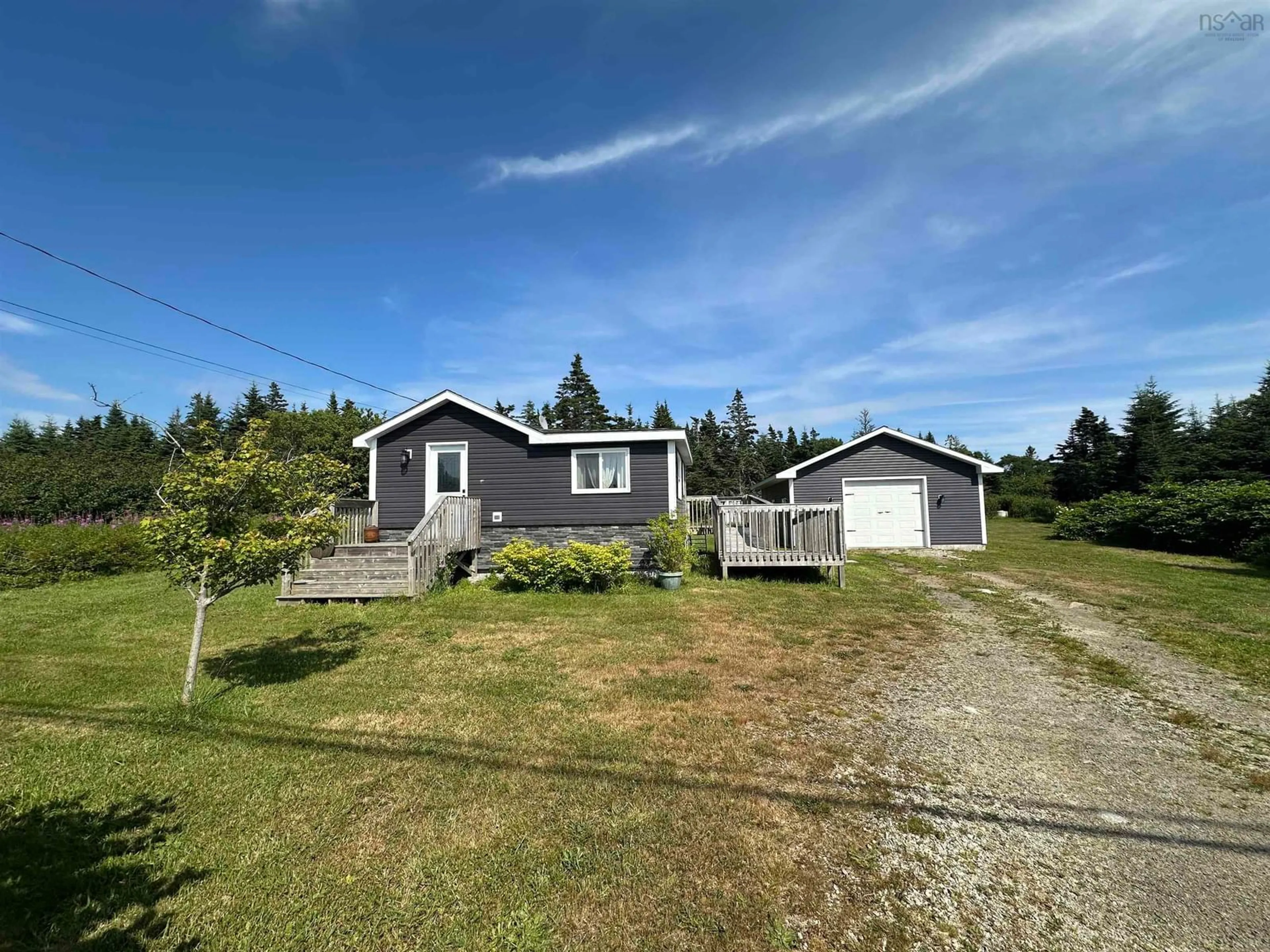 A pic from outside/outdoor area/front of a property/back of a property/a pic from drone, unknown for 1789 Comeaus Hill Rd, Little River Harbour Nova Scotia B0W 1B0