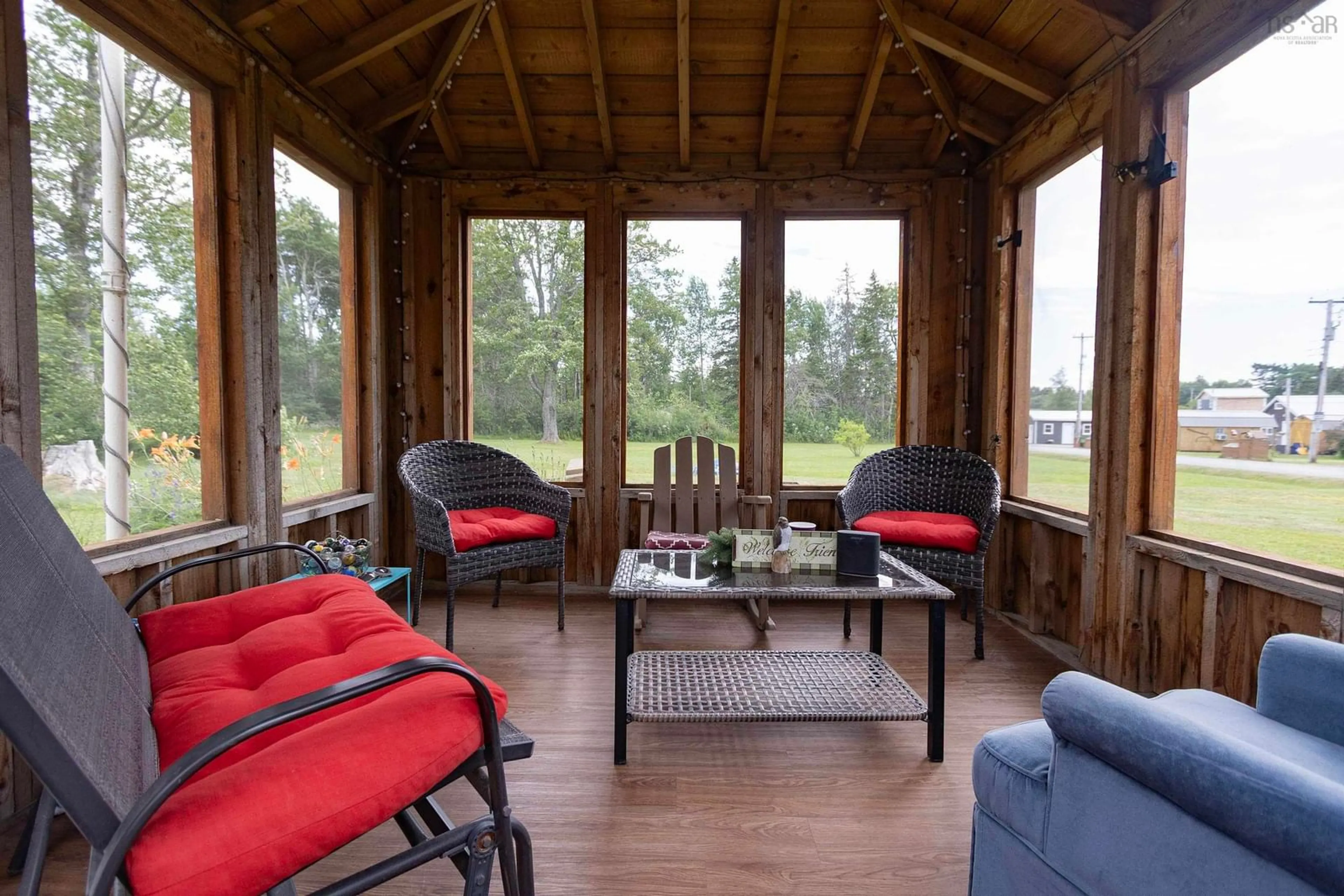Patio, water/lake/river/ocean view for 28 Jackson Point Rd, Tidnish Bridge Nova Scotia B4H 3Y2