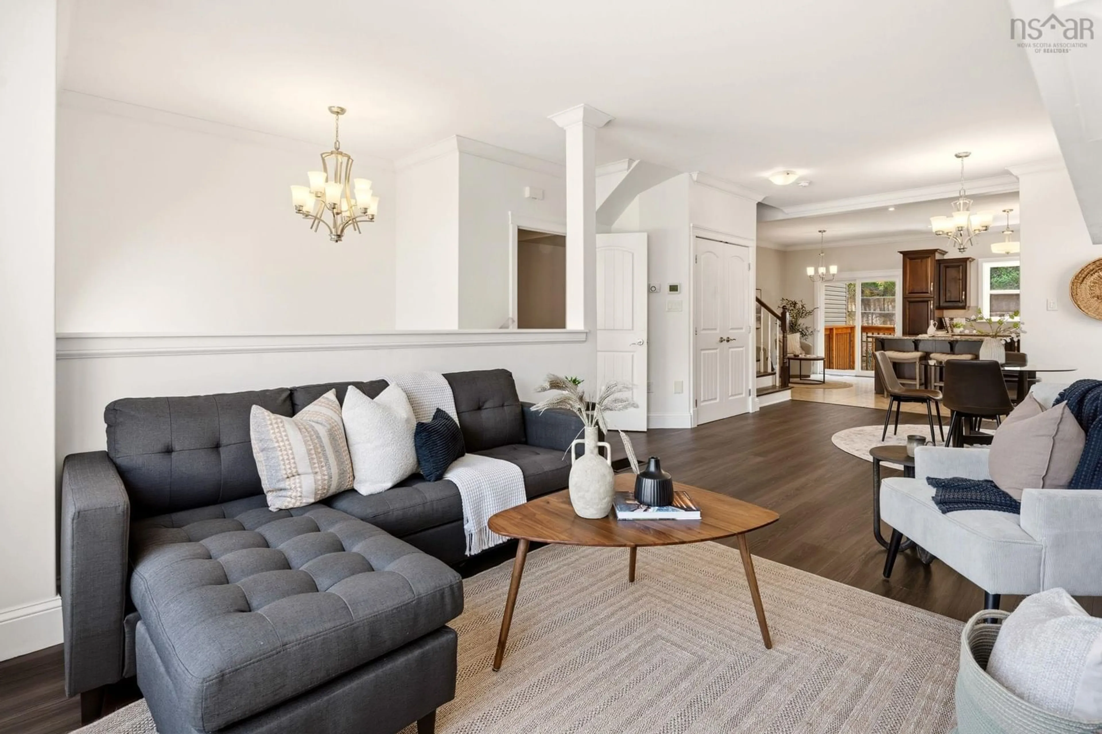 Living room with furniture, unknown for 25 Four Mile Lane, Halifax Nova Scotia B3M 3L7