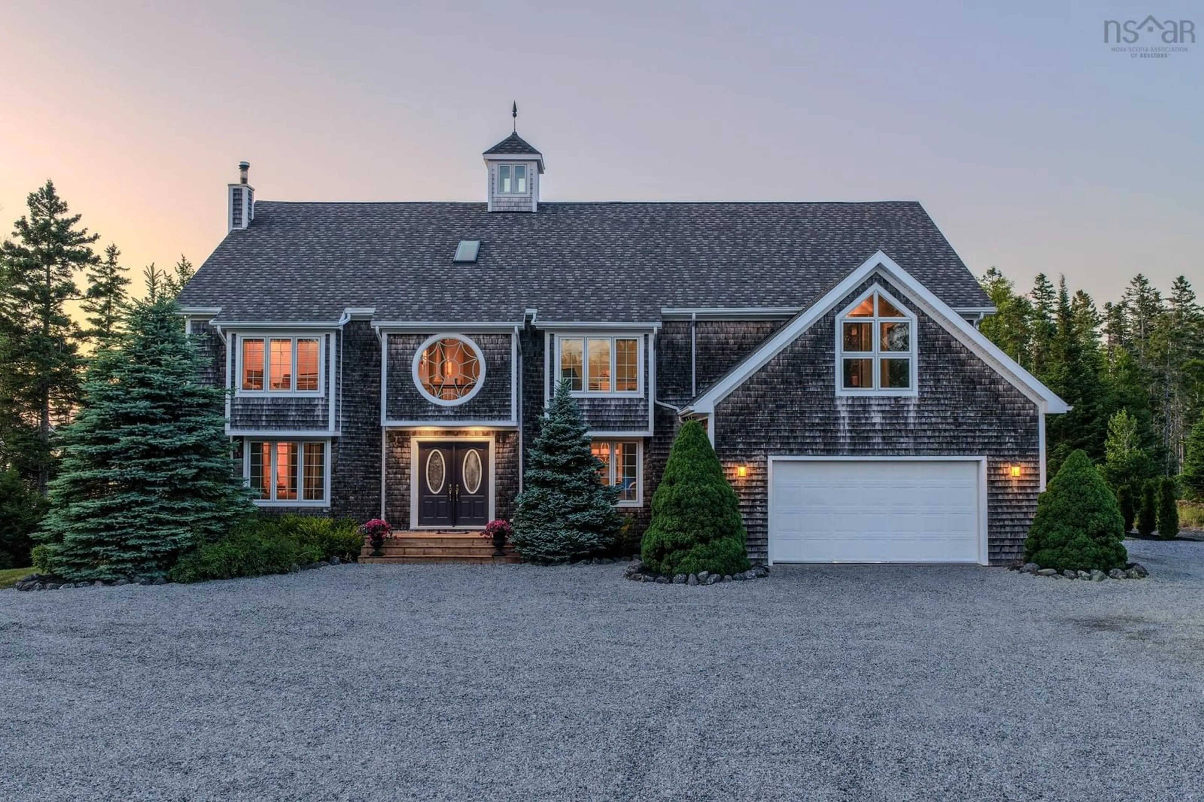 Home with brick exterior material, street for 3190 Point Edward Hwy, Balls Creek Nova Scotia B2A 4P5