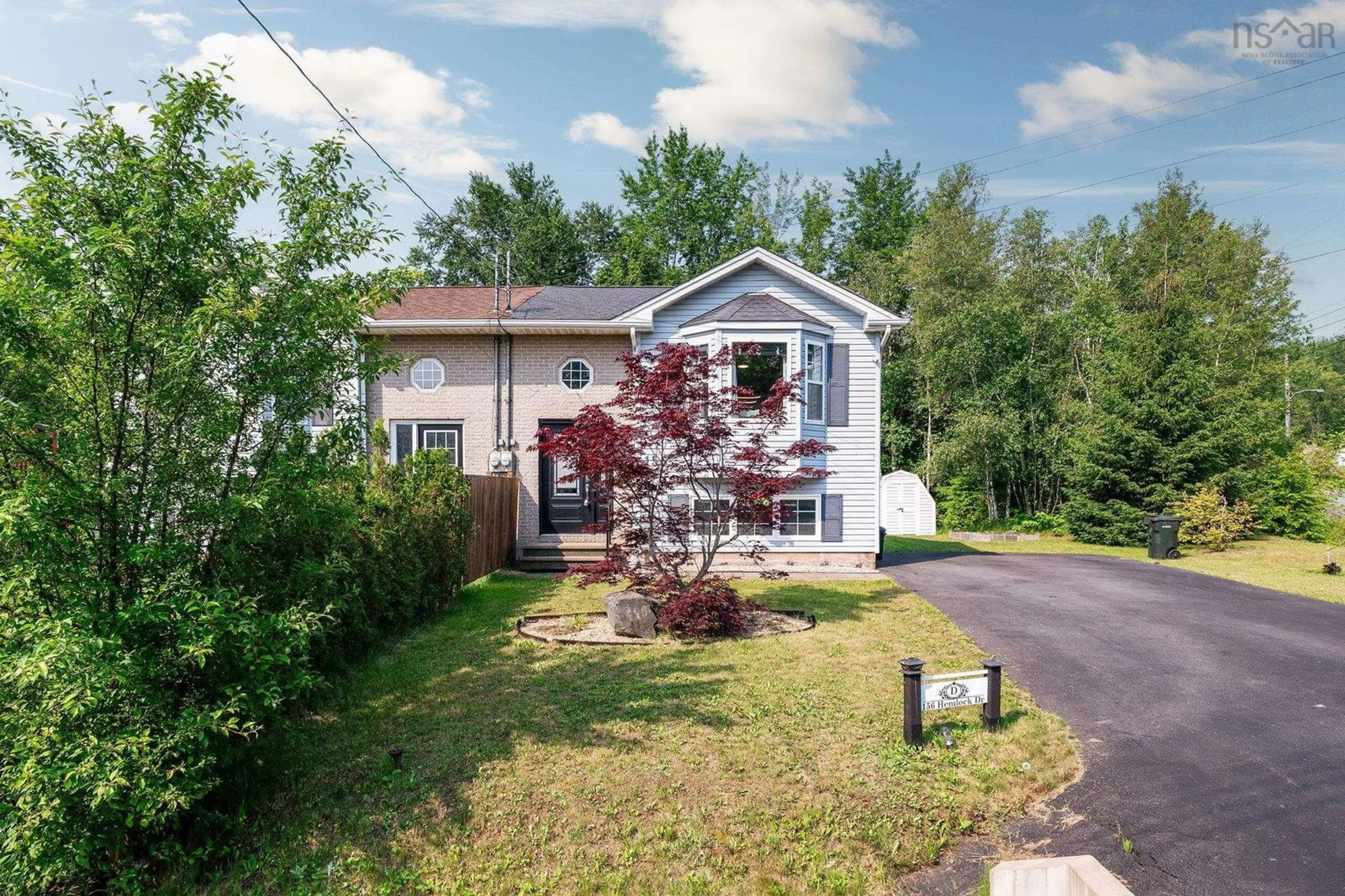 A pic from outside/outdoor area/front of a property/back of a property/a pic from drone, street for 156 Hemlock Dr, Elmsdale Nova Scotia B2S 1C2