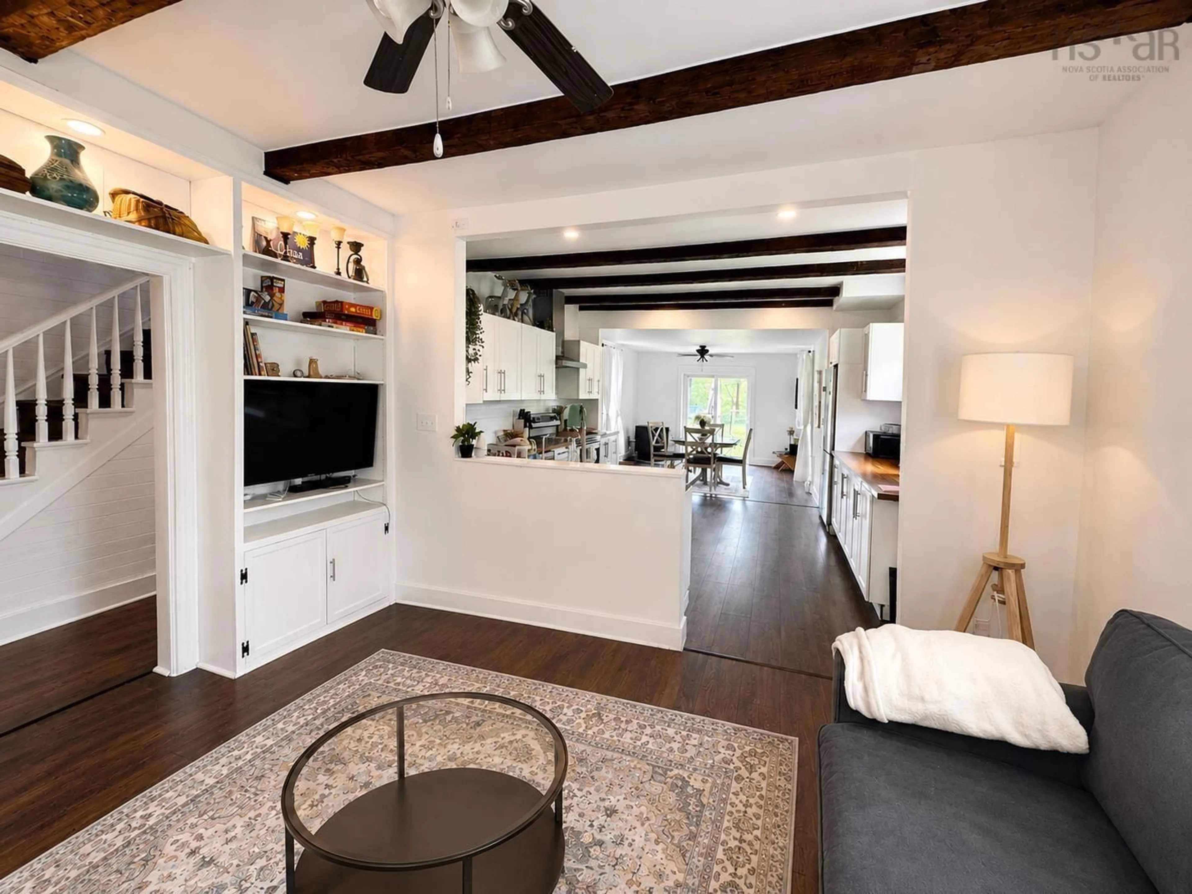 Living room with furniture, unknown for 14 River St, Eureka Nova Scotia B0K 1B0