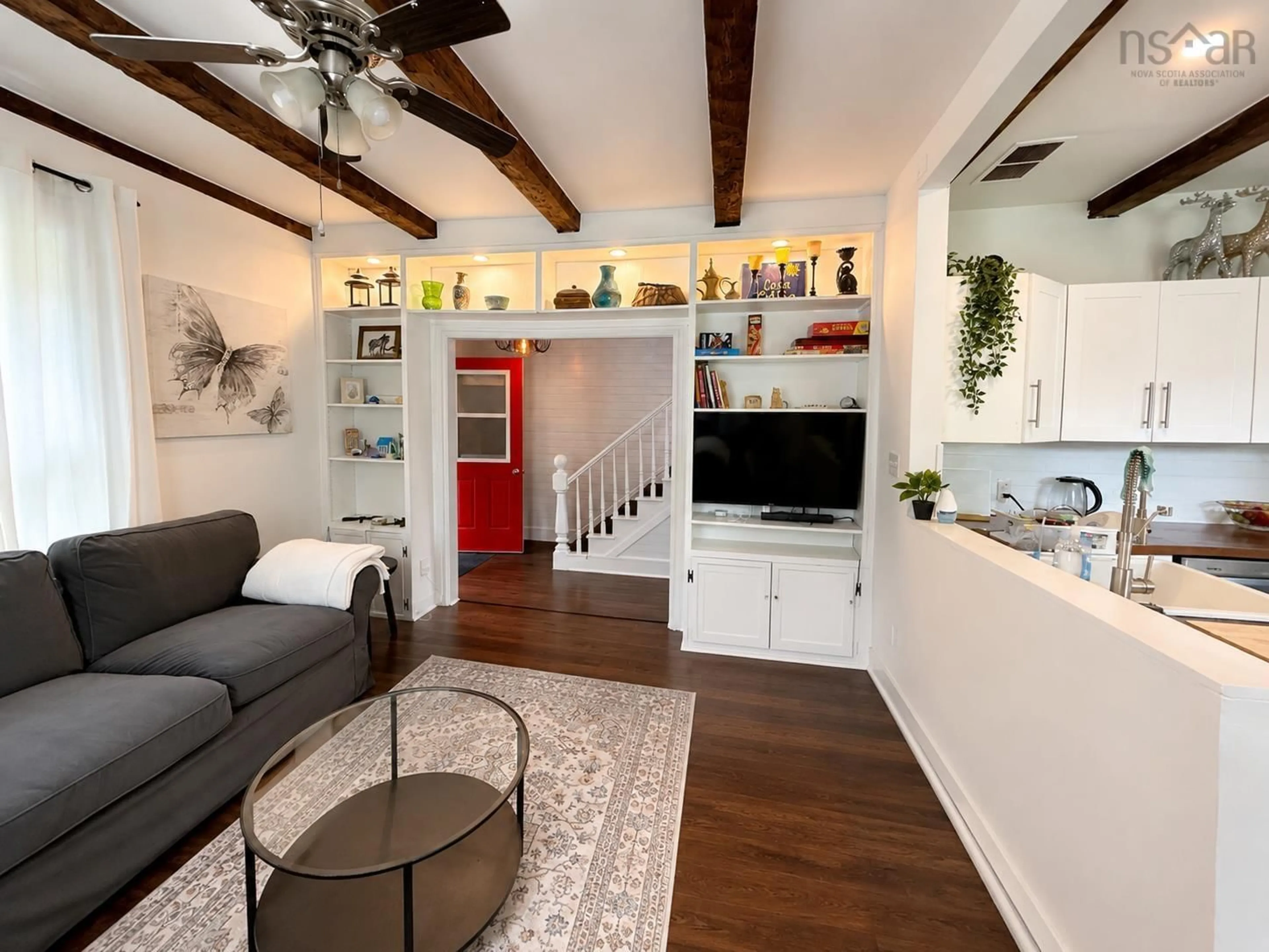 Open concept kitchen, unknown for 14 River St, Eureka Nova Scotia B0K 1B0