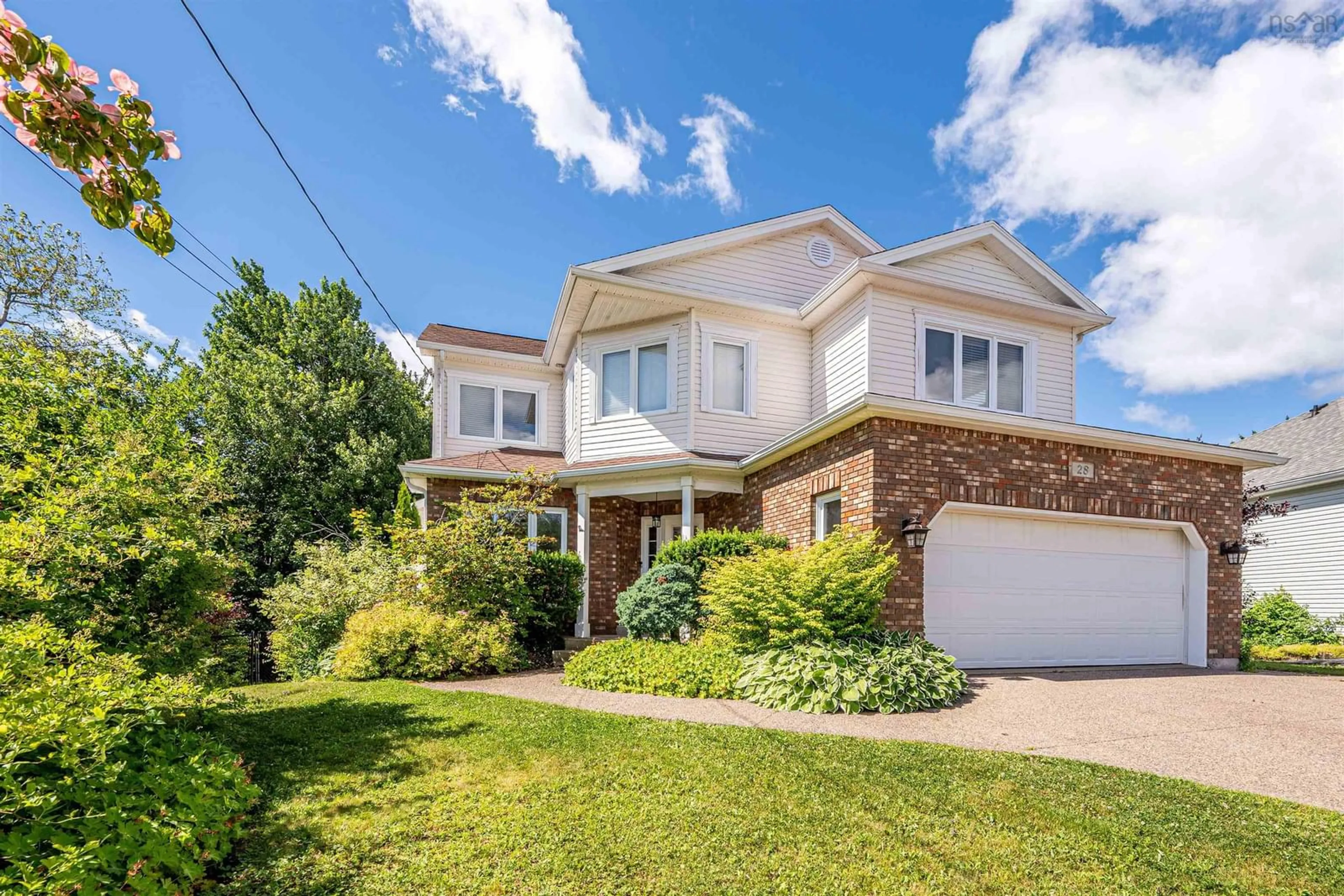 Home with brick exterior material, street for 28 Rockhaven Crt, Cole Harbour Nova Scotia B2V 2W3