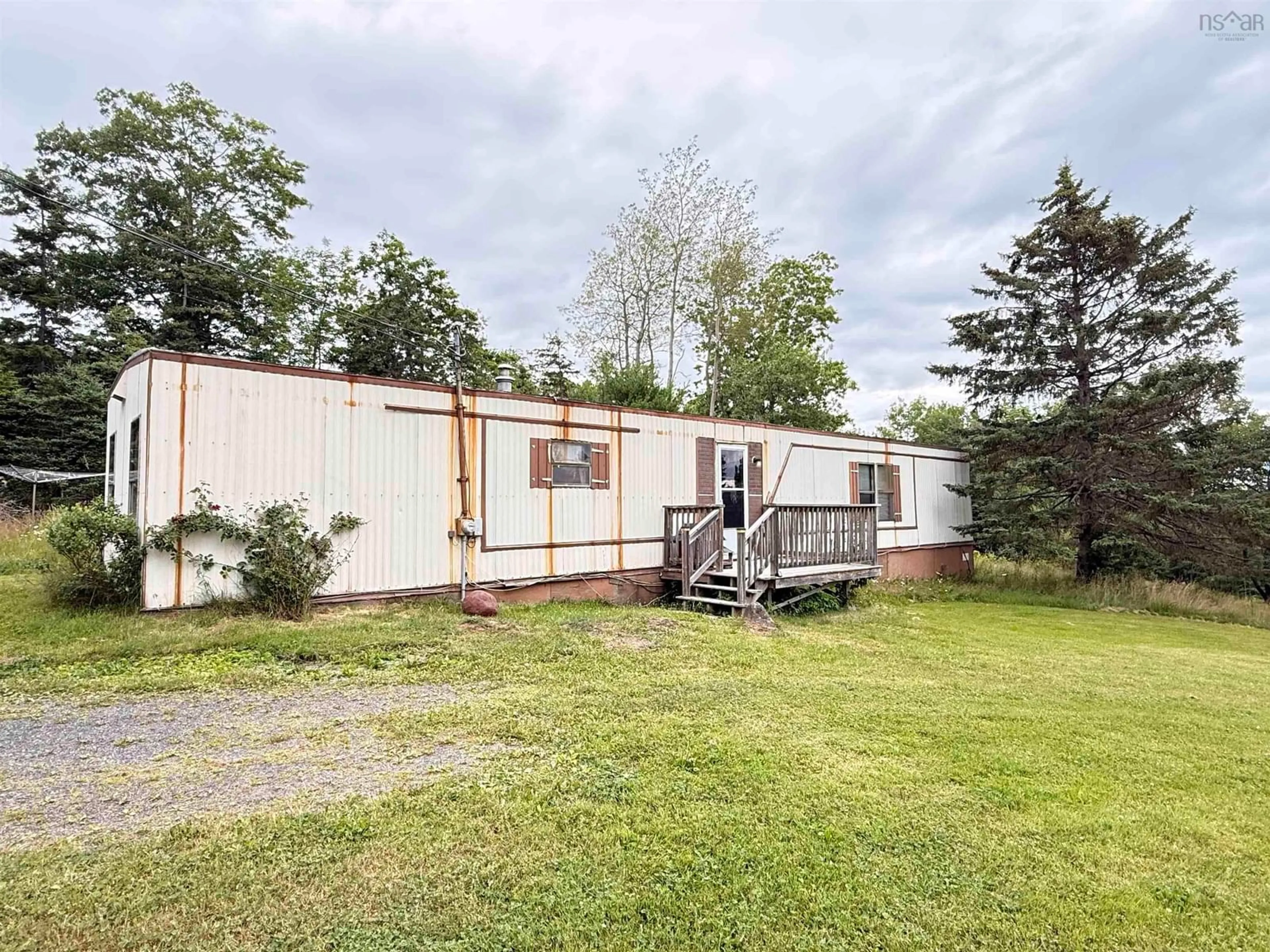 A pic from outside/outdoor area/front of a property/back of a property/a pic from drone, unknown for Bayview Road #28, Bay View Nova Scotia B0K 1H0