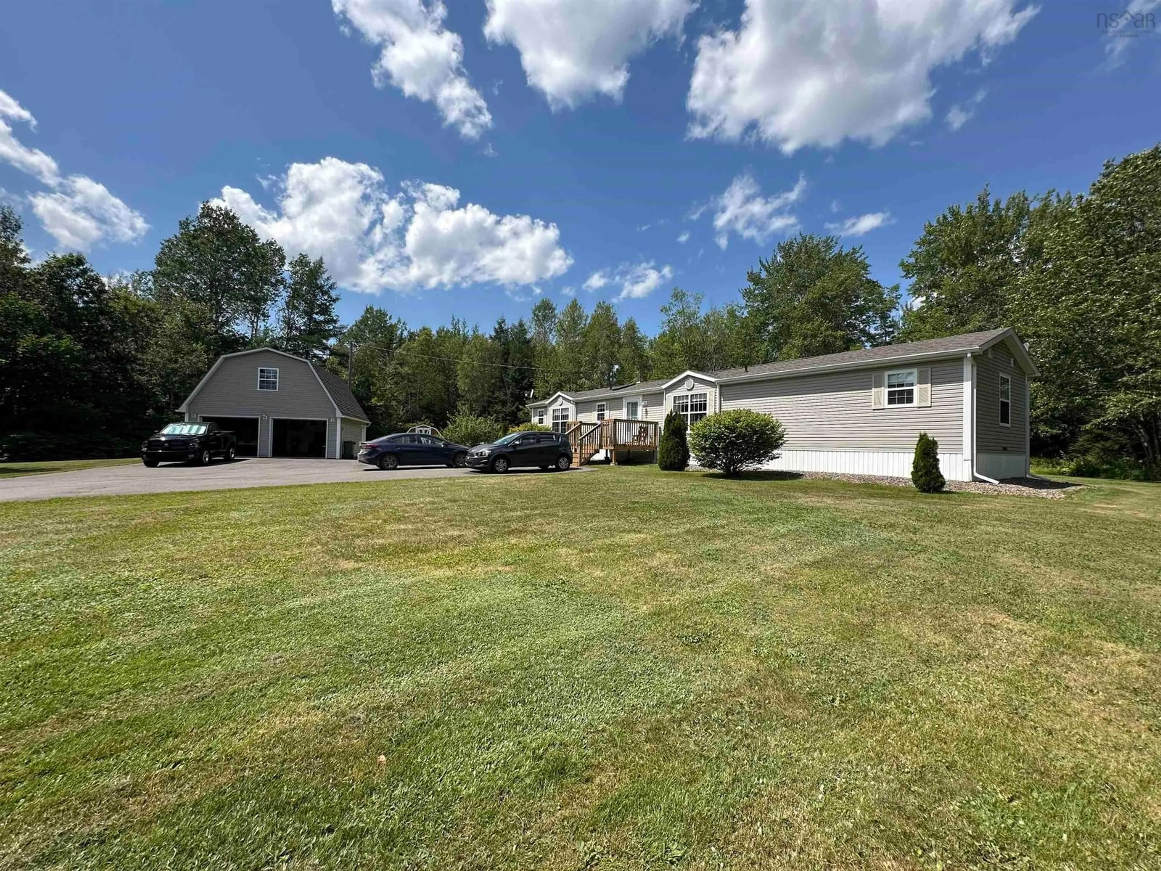 A pic from outside/outdoor area/front of a property/back of a property/a pic from drone, unknown for 1475 Stewiacke Rd, West St. Andrews Nova Scotia B0N 2J0