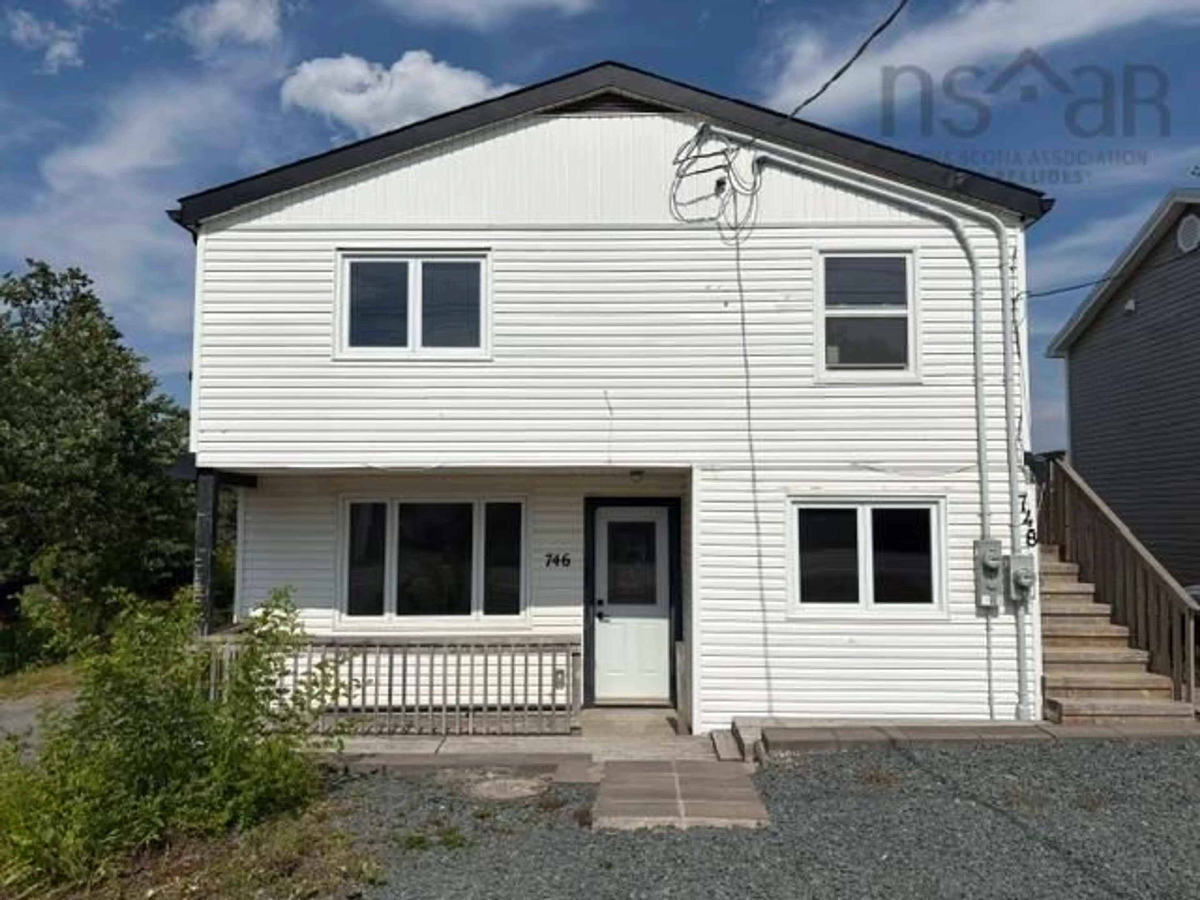 Home with vinyl exterior material, building for 746/748 Old Sambro Rd, Harrietsfield Nova Scotia B3V 1B2
