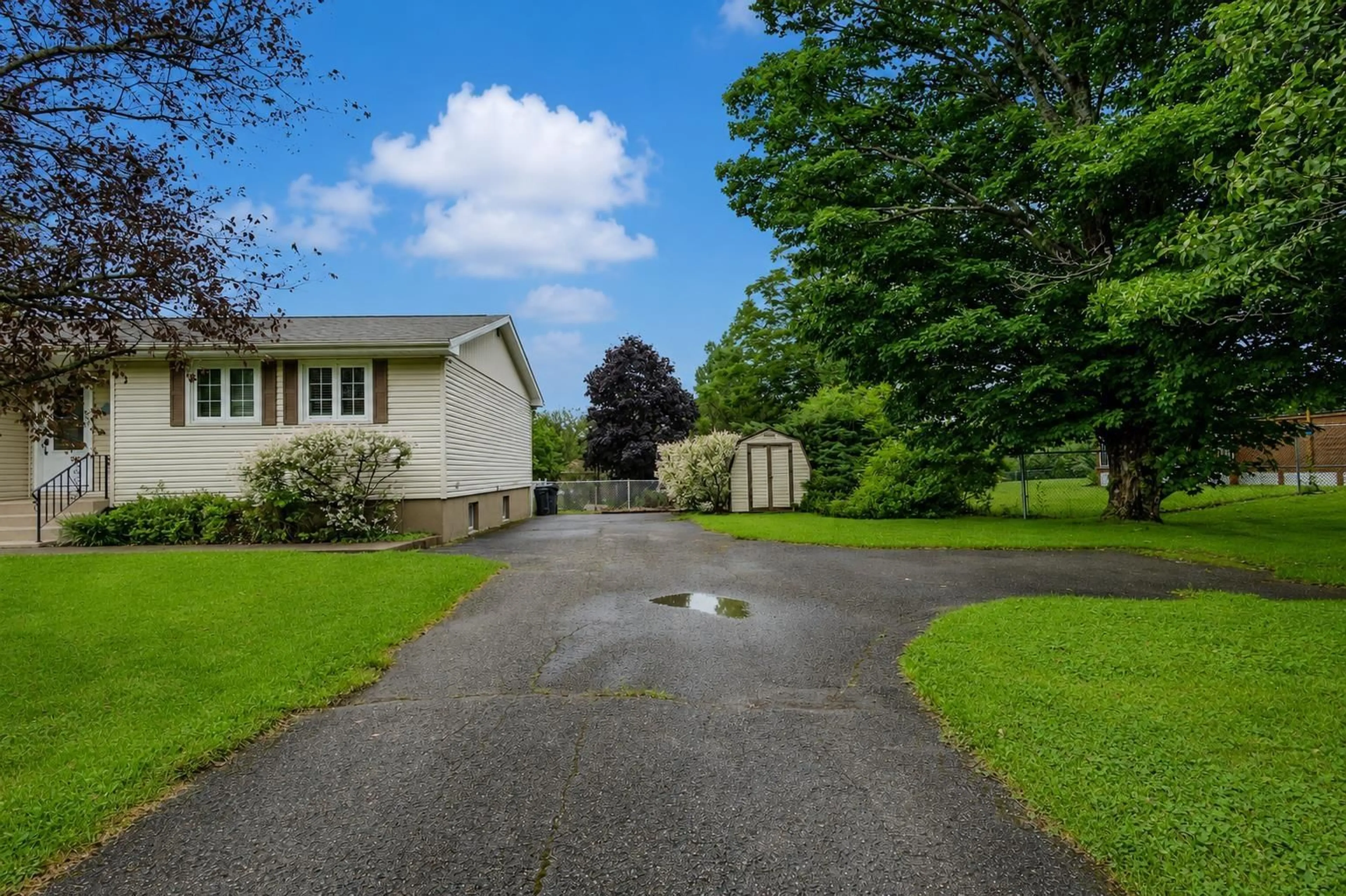 A pic from outside/outdoor area/front of a property/back of a property/a pic from drone, street for 76 Tometary Dr, Howie Centre Nova Scotia B1L 1G3