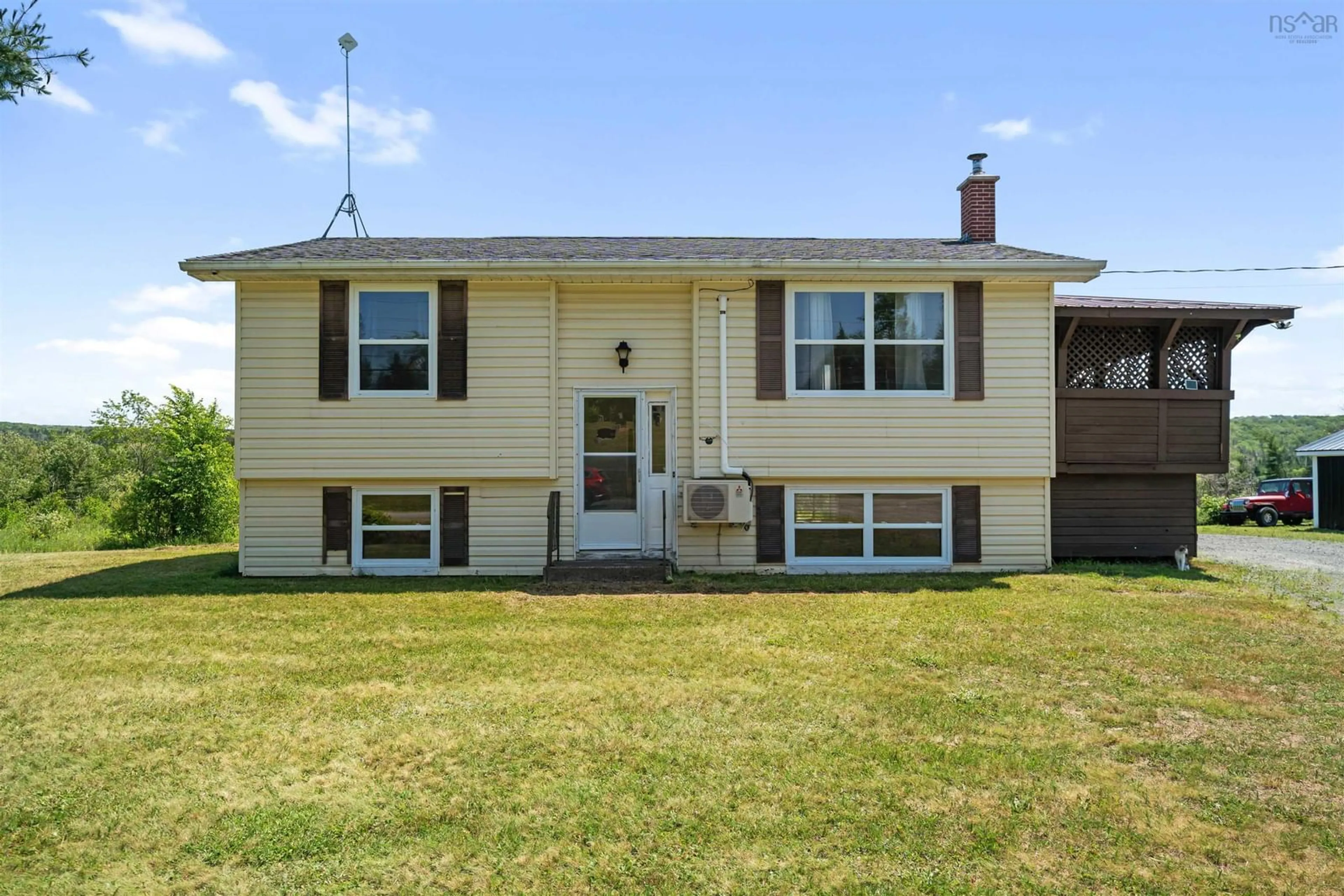 Home with vinyl exterior material, street for 122 Loop Old Highway 4, Kemptown Nova Scotia B6L 2J6