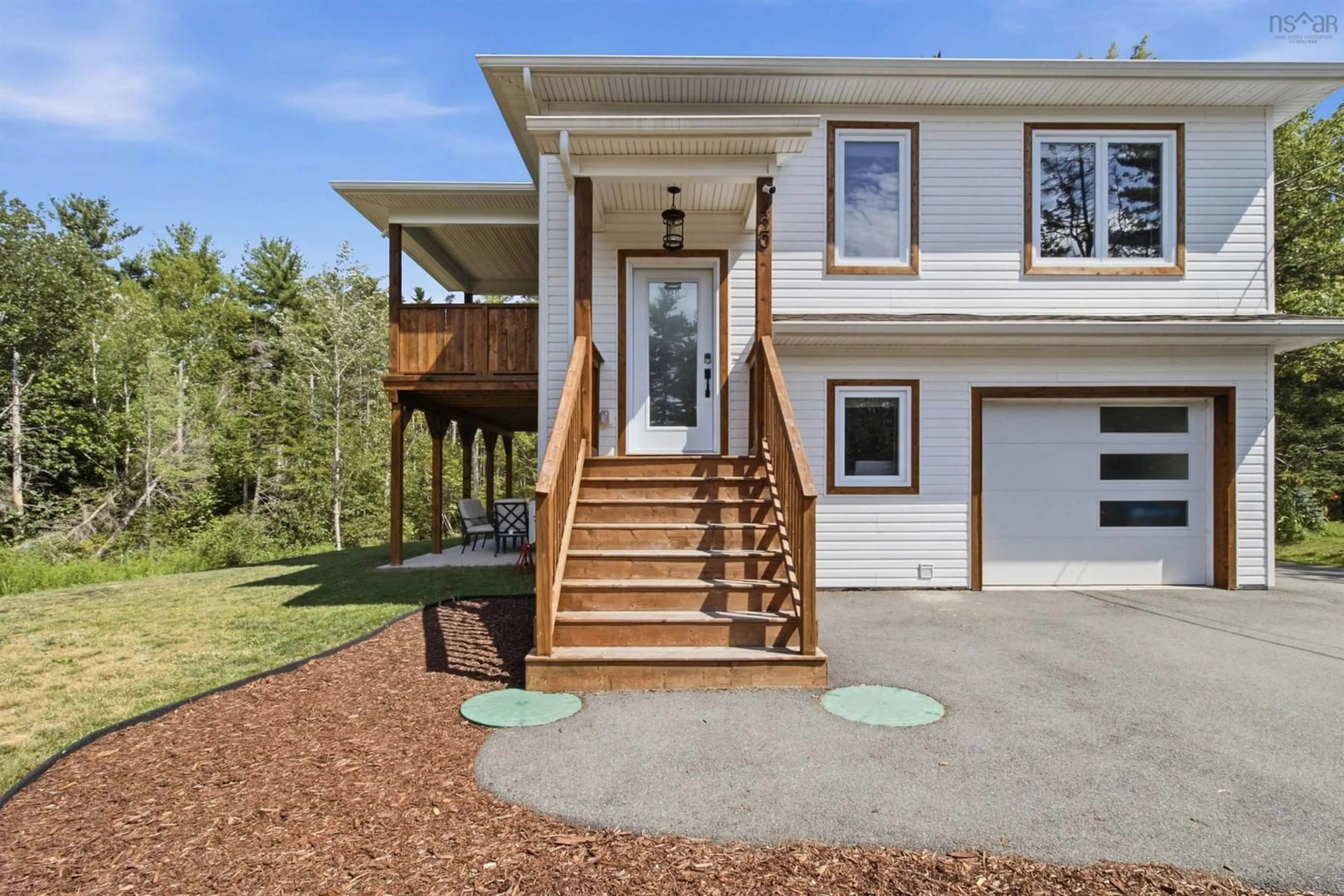 Home with vinyl exterior material, unknown for 420 Patton Rd, Upper Sackville Nova Scotia B4E 3B7