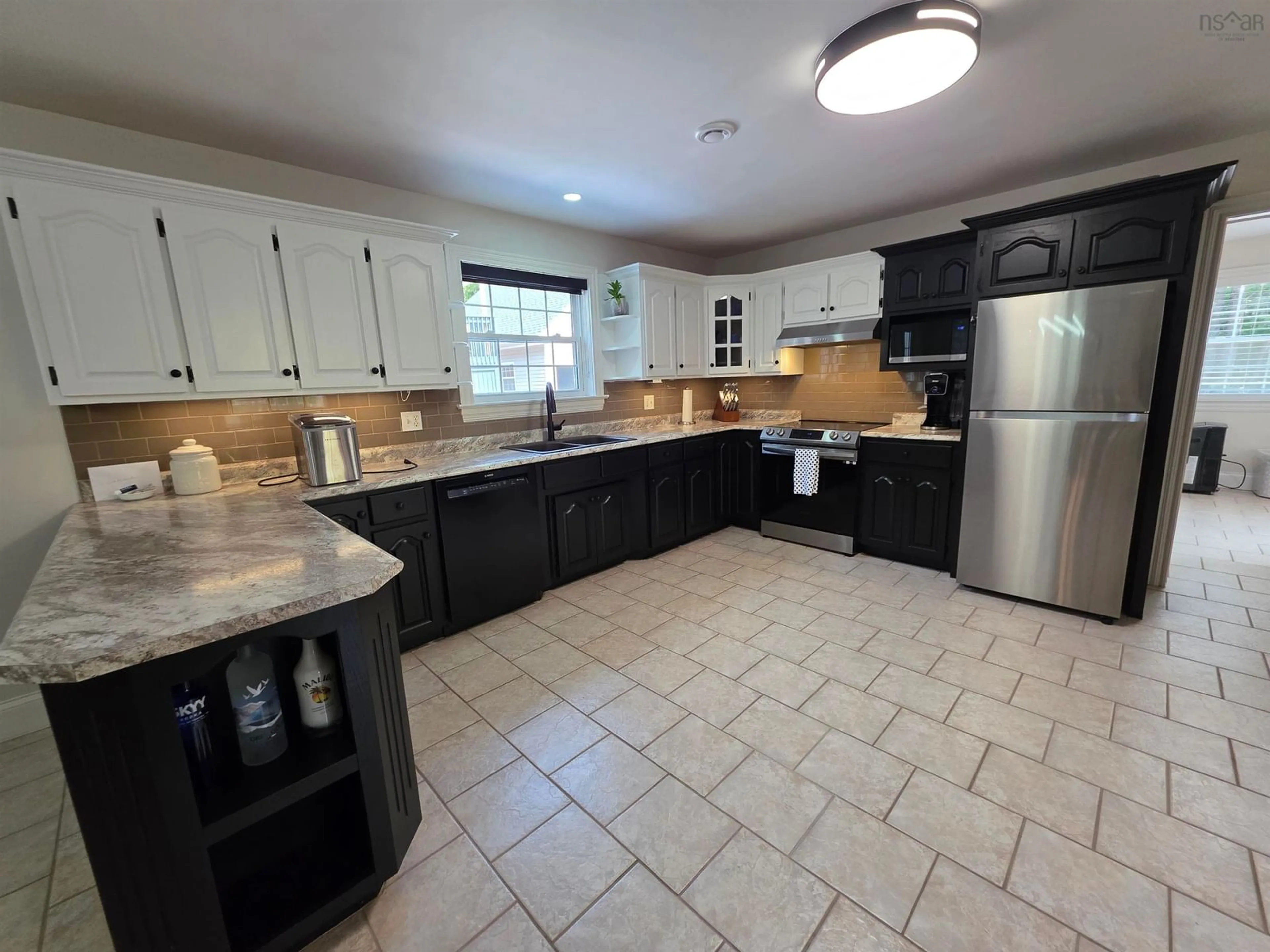 Open concept kitchen, ceramic/tile floor for 52 Wilson Lake Dr, Middle Sackville Nova Scotia B4E 3G3