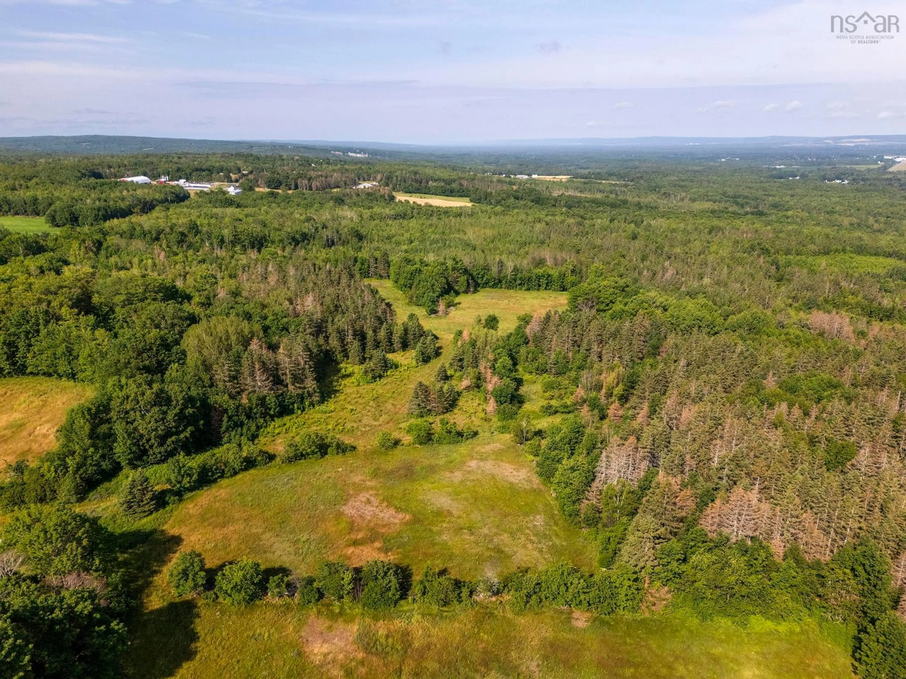 A pic from outside/outdoor area/front of a property/back of a property/a pic from drone, forest/trees view for 1309 Harmony Rd, Harmony Nova Scotia B0P 1R0
