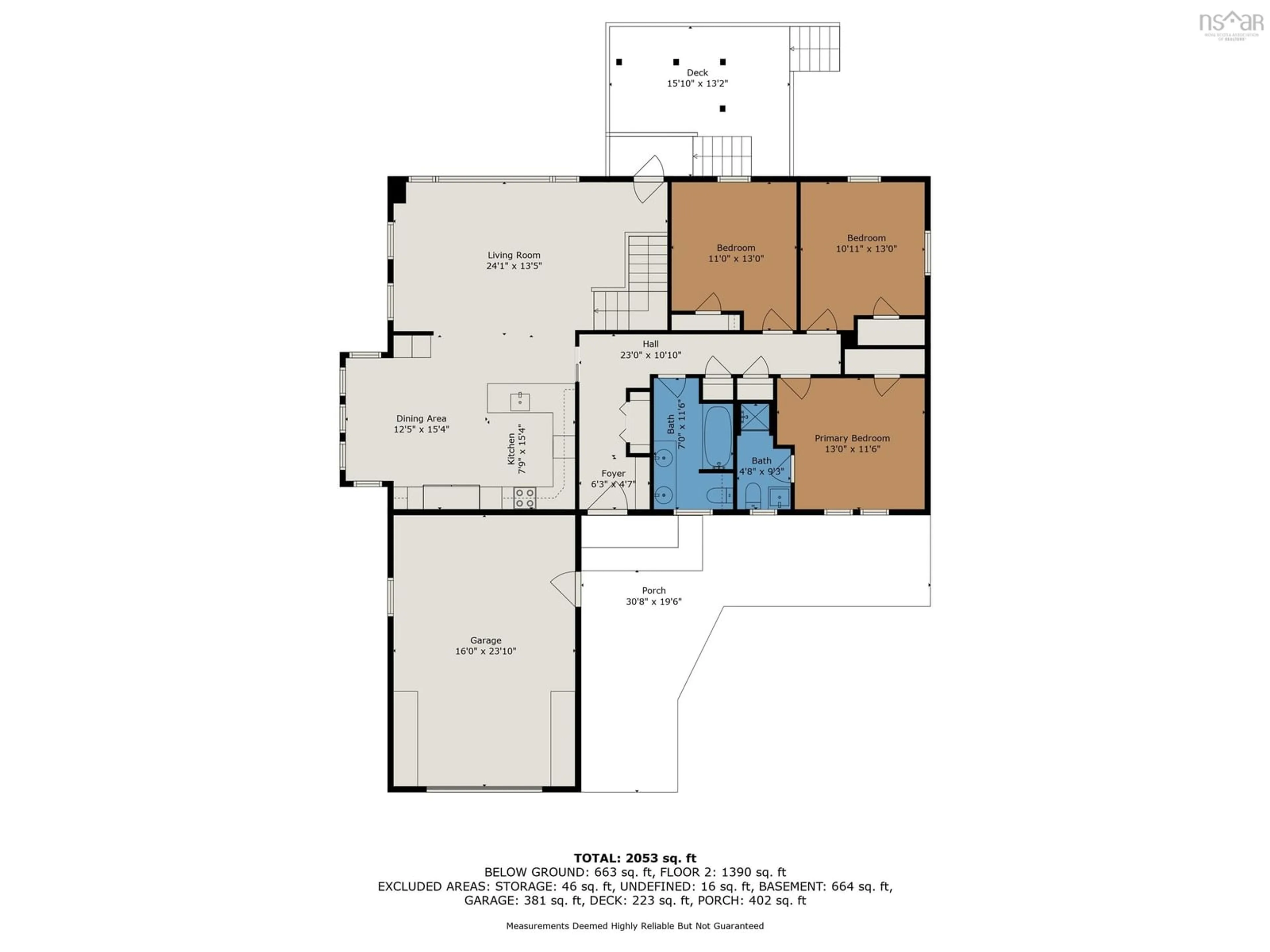 Floor plan for 2160 East Petpeswick Rd, East Petpeswick Nova Scotia B0J 2L0