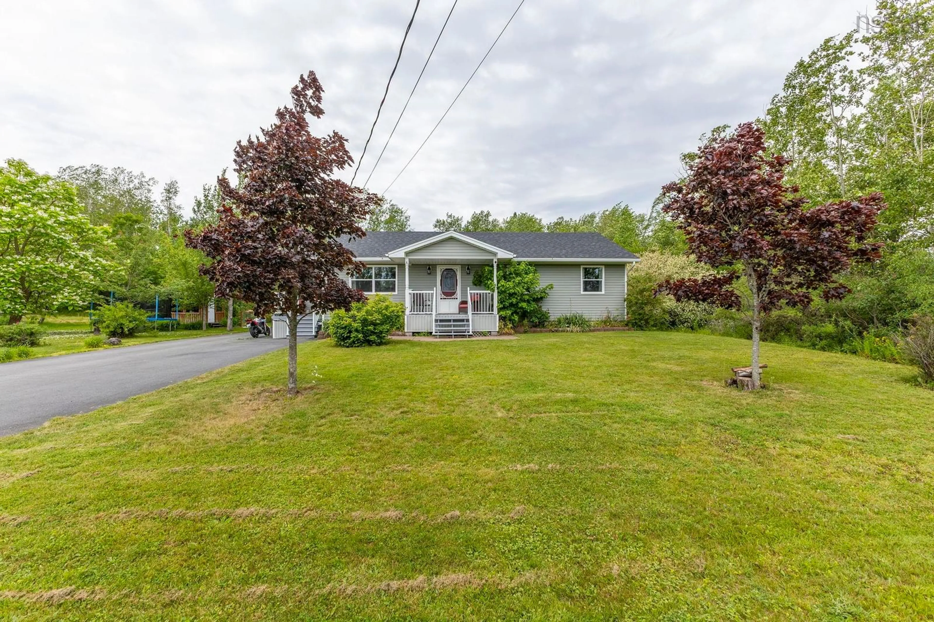 A pic from outside/outdoor area/front of a property/back of a property/a pic from drone, street for 1636 Porter's Lane, Westville Nova Scotia B0K 2A0