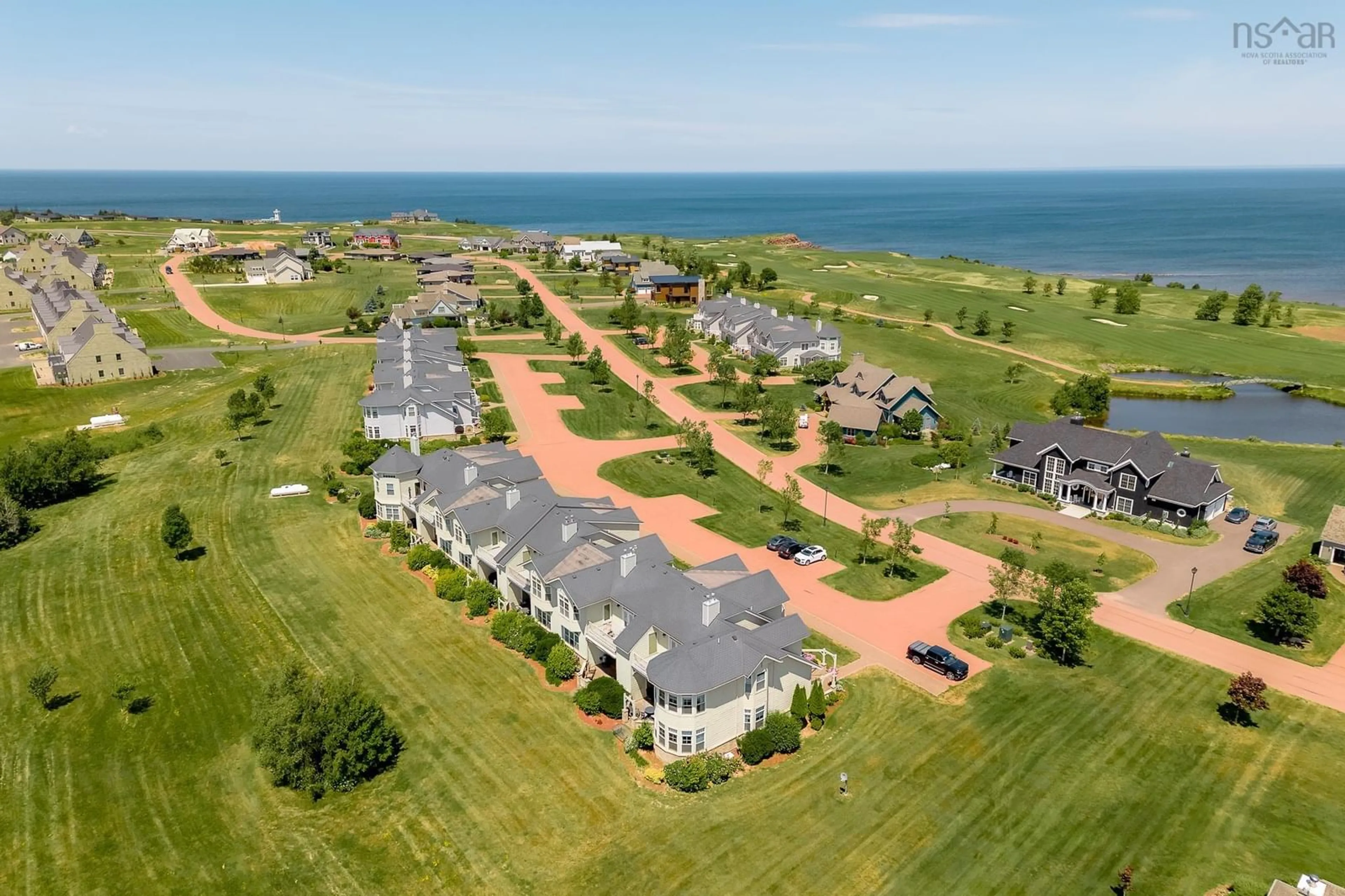 A pic from outside/outdoor area/front of a property/back of a property/a pic from drone, water/lake/river/ocean view for 133 Harbourside Drive Dr, Fox Harbour Nova Scotia B0K 1L0