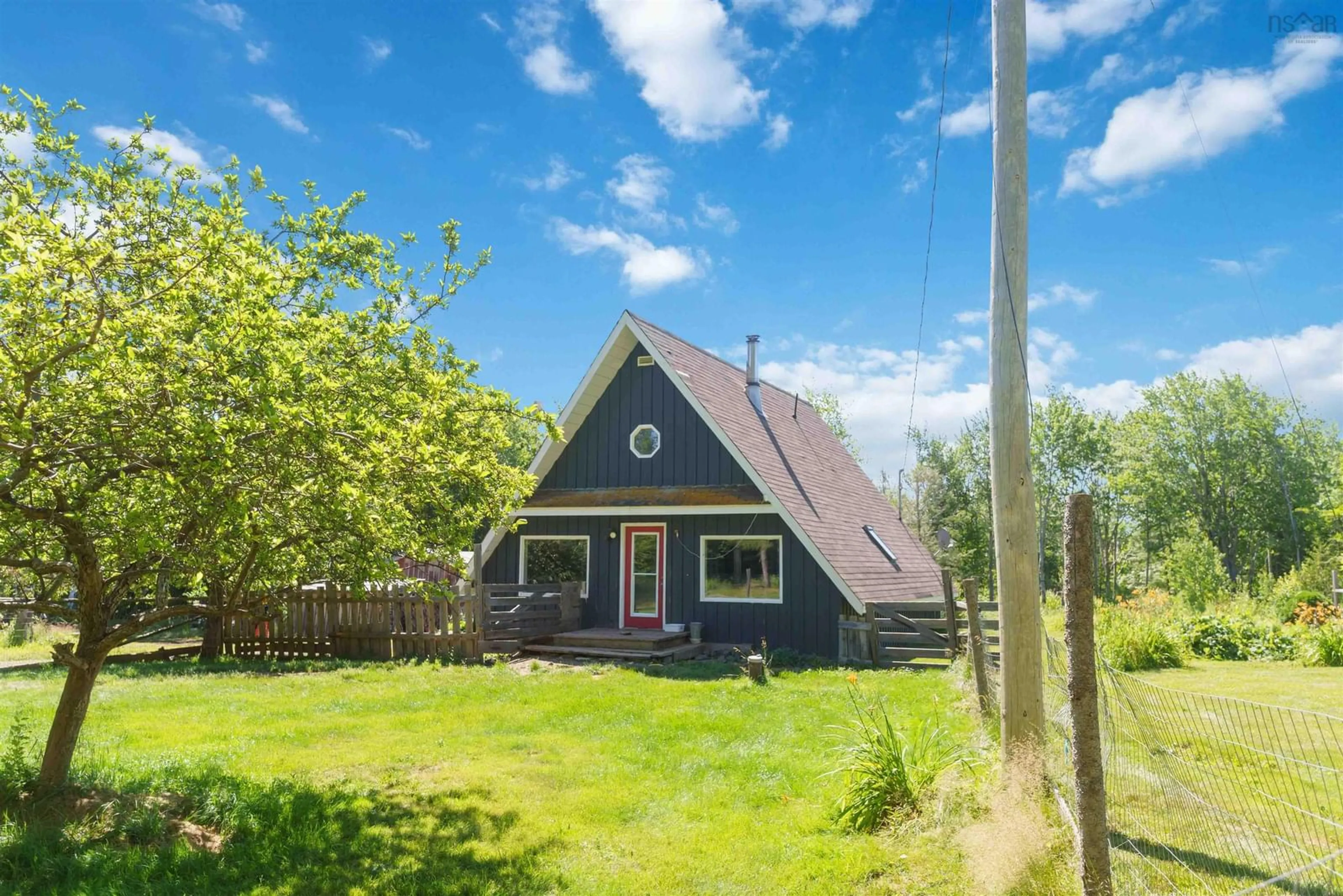 A pic from outside/outdoor area/front of a property/back of a property/a pic from drone, street for 552 Beaconsfield Rd, Beaconsfield Nova Scotia B0S 1C0