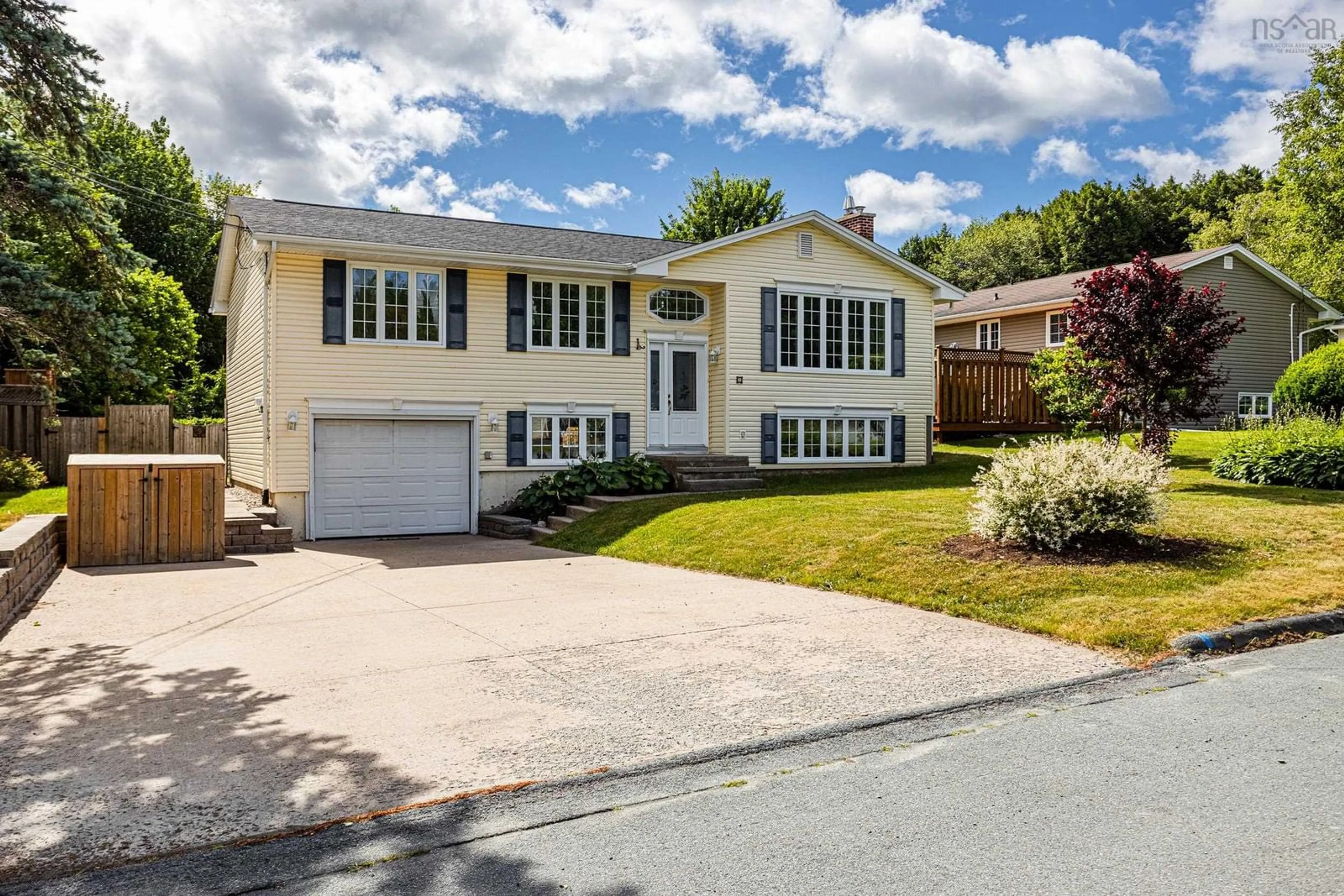 Home with vinyl exterior material, street for 9 John Brenton Dr, Dartmouth Nova Scotia B2X 2V6