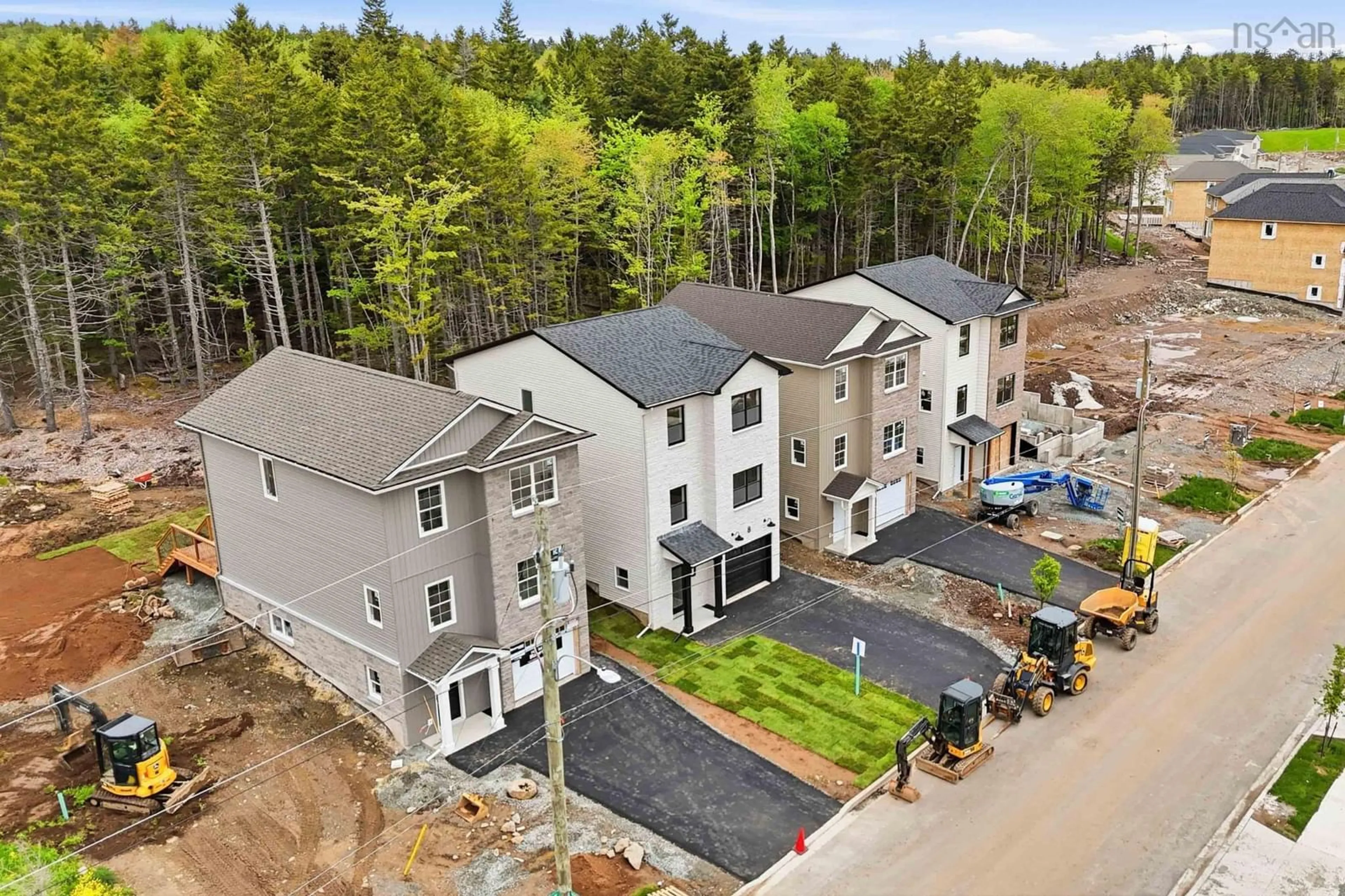 A pic from outside/outdoor area/front of a property/back of a property/a pic from drone, unknown for 4 Garvey Crt #GAR-1, Bedford Nova Scotia B4B 2V6
