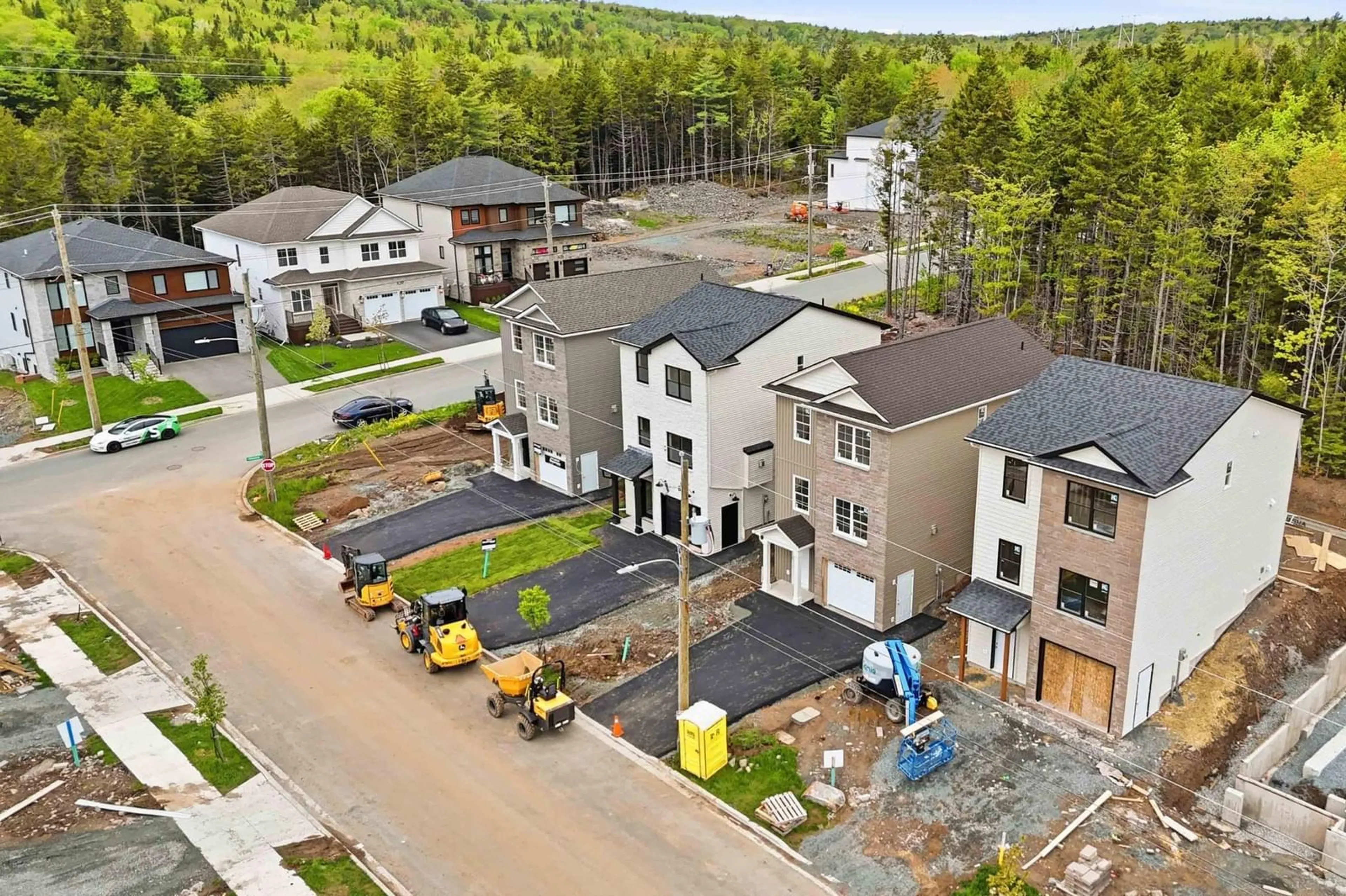 A pic from outside/outdoor area/front of a property/back of a property/a pic from drone, street for 4 Garvey Crt #GAR-1, Bedford Nova Scotia B4B 2V6