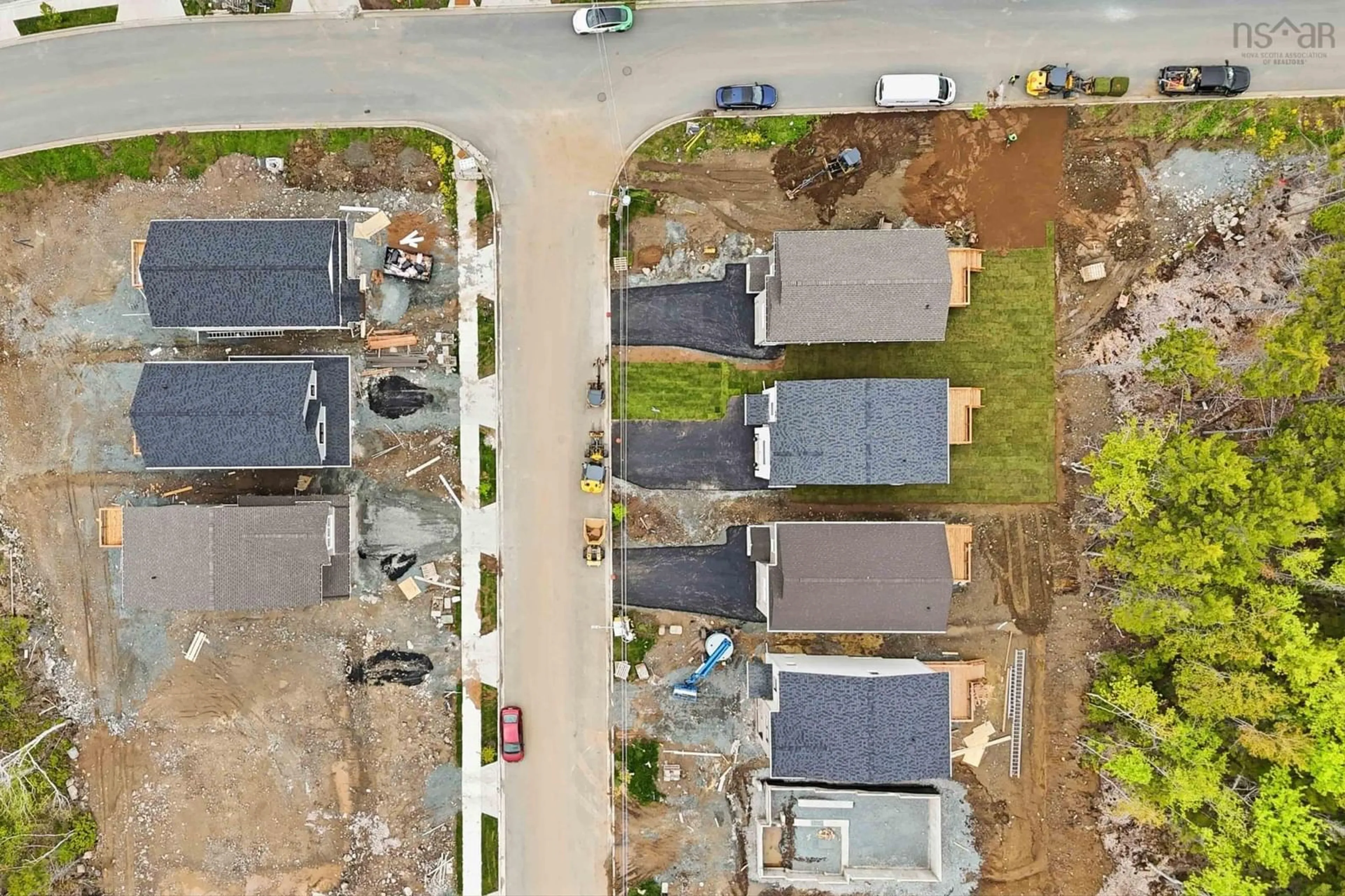 A pic from outside/outdoor area/front of a property/back of a property/a pic from drone, street for 4 Garvey Crt #GAR-1, Bedford Nova Scotia B4B 2V6