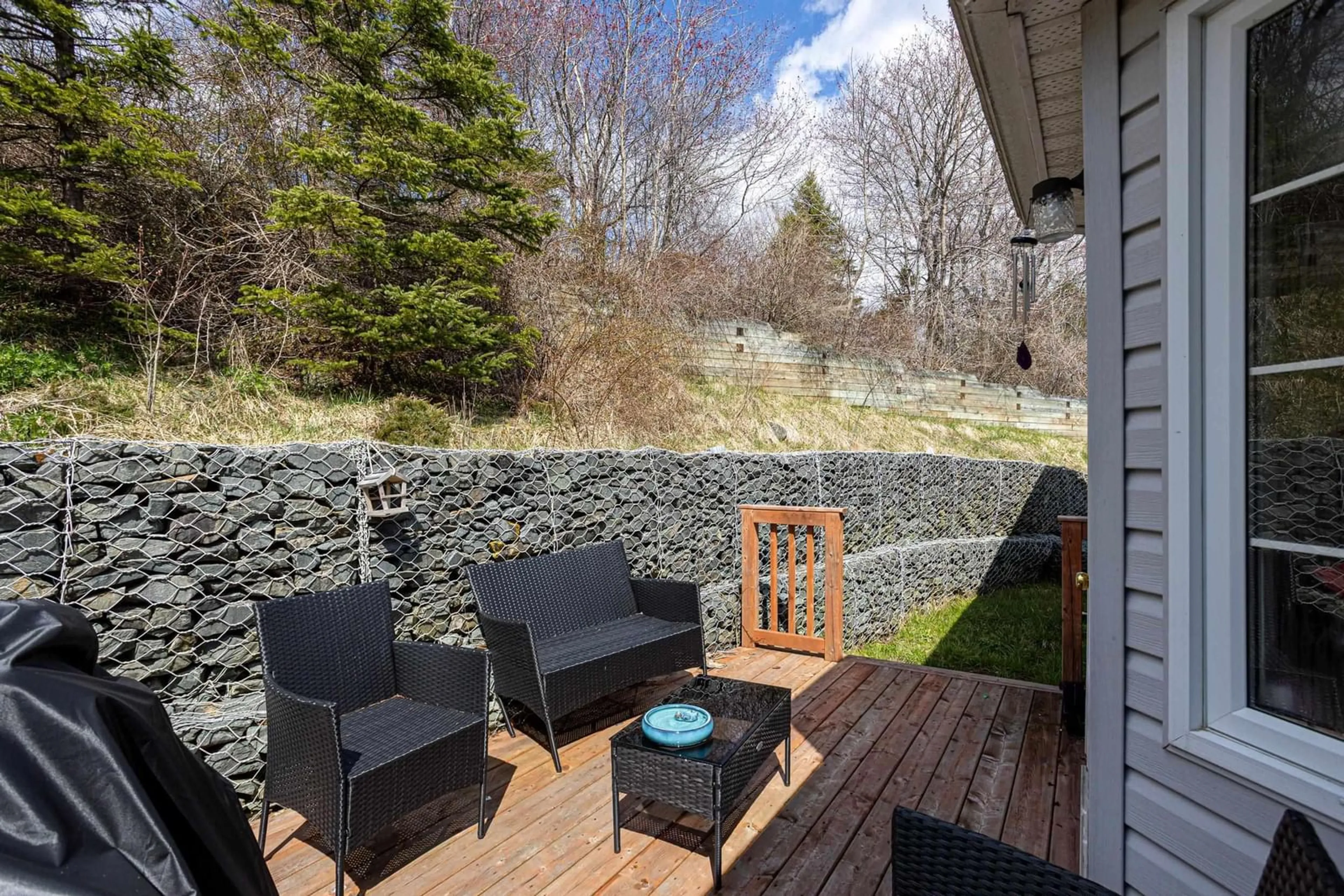 Patio, water/lake/river/ocean view for 4 Ocono Crt, Dartmouth Nova Scotia B2W 5X6