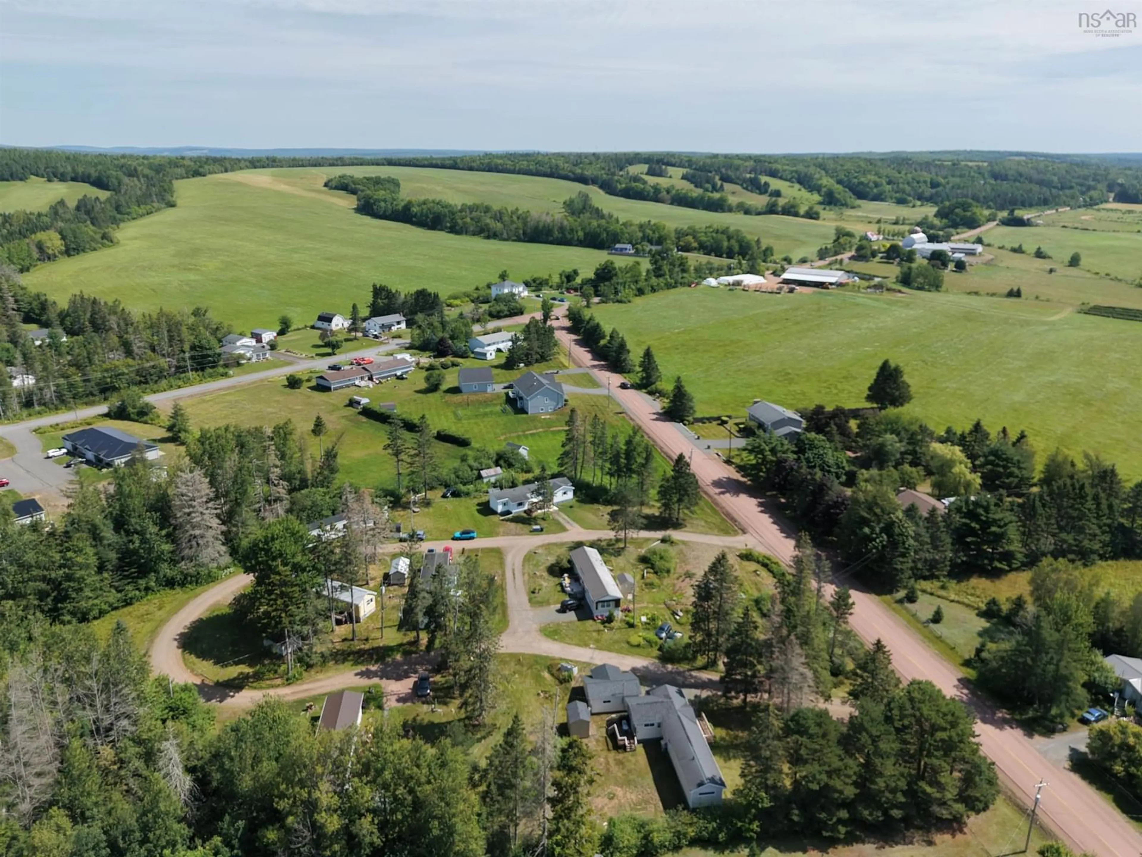 A pic from outside/outdoor area/front of a property/back of a property/a pic from drone, mountain view for 41 Forest Park Dr, Upper Brookside Nova Scotia B6L 2H1