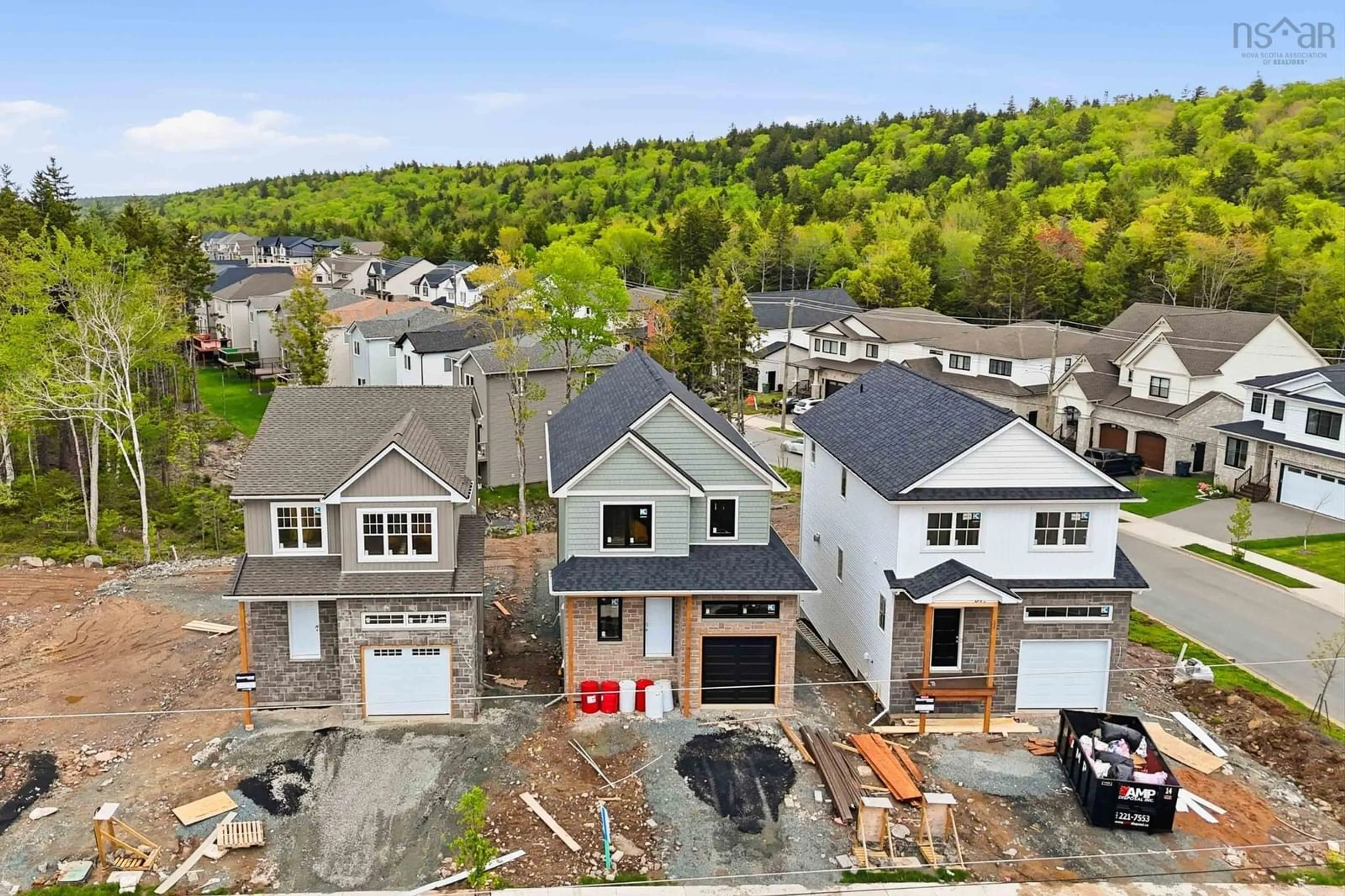 A pic from outside/outdoor area/front of a property/back of a property/a pic from drone, unknown for 7 Garvey Crt #GAR-50, Bedford Nova Scotia B4B 2V7