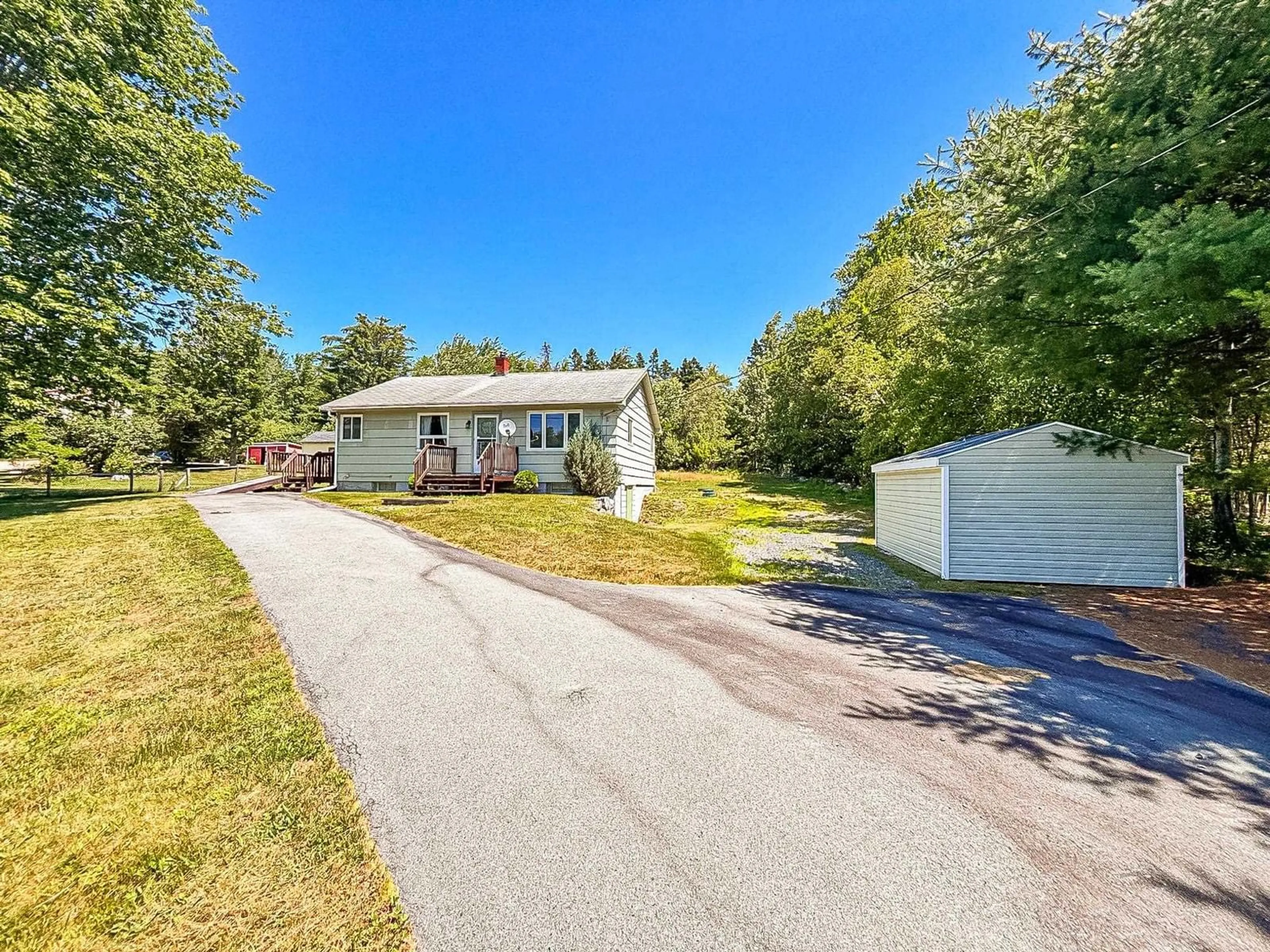 A pic from outside/outdoor area/front of a property/back of a property/a pic from drone, street for 6294 Highway 325, West Clifford Nova Scotia B4V 8H3