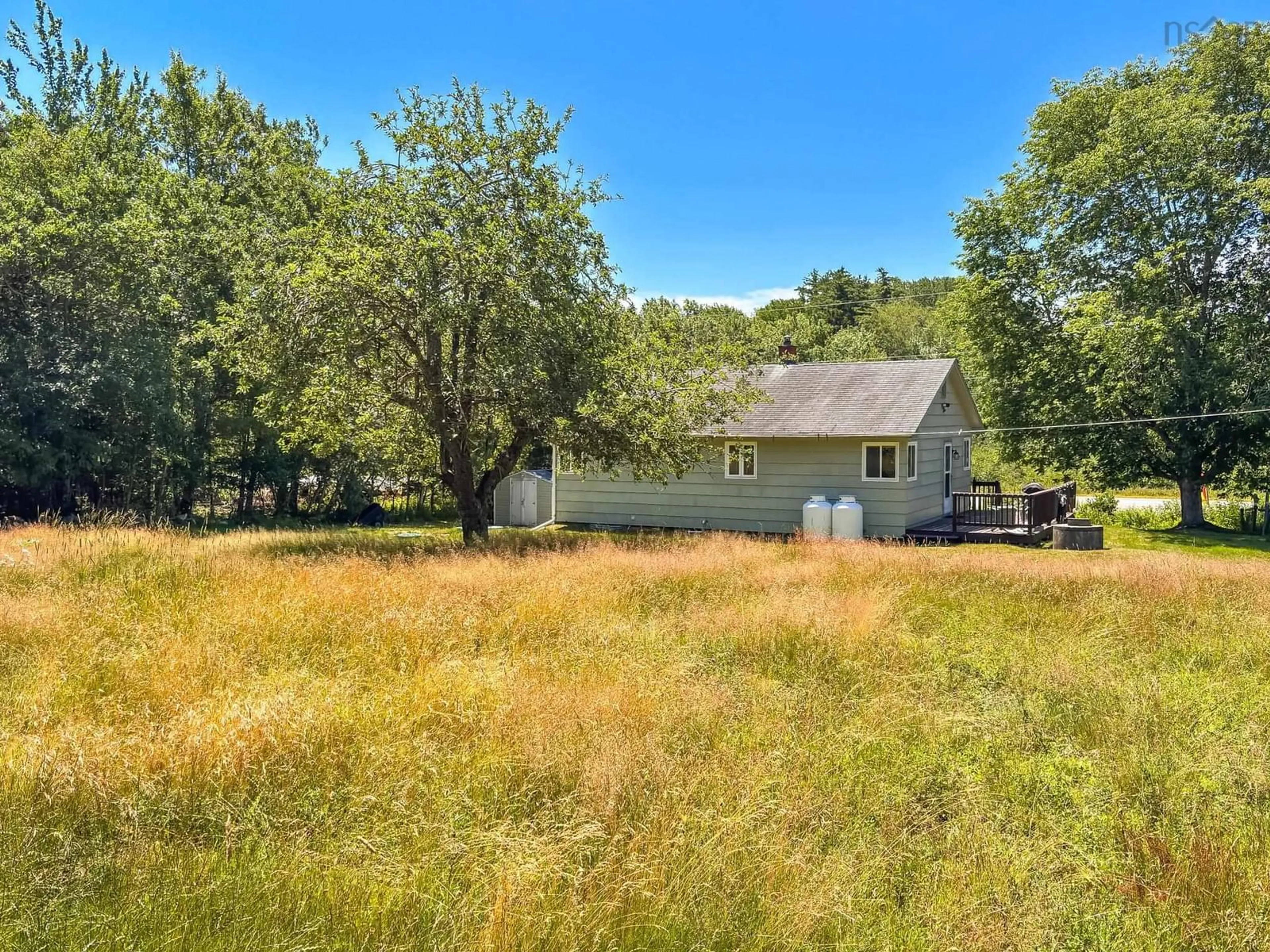 A pic from outside/outdoor area/front of a property/back of a property/a pic from drone, unknown for 6294 Highway 325, West Clifford Nova Scotia B4V 8H3
